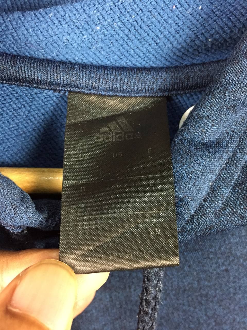 Adidas Adidas Big Logo Performance Climalite Athletic Hoodie Size US L / EU 52-54 / 3 - 11 Thumbnail