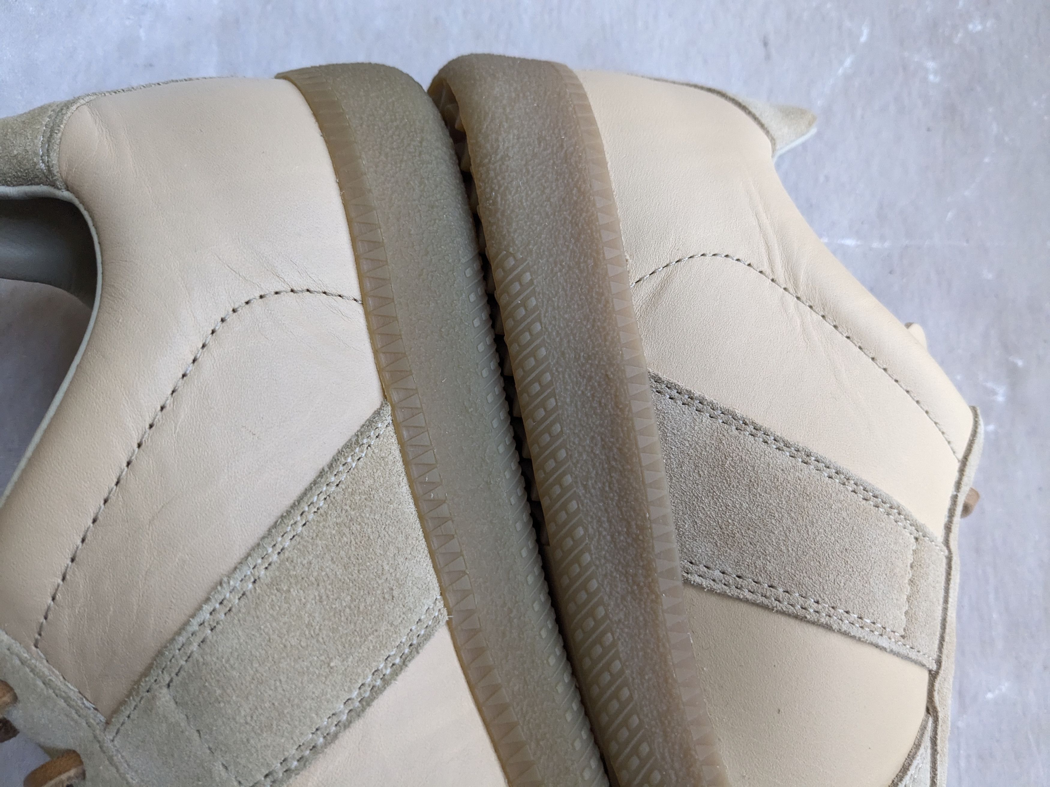 Maison Margiela Maison Margiela GAT Replica 7 40 Tan Suede Leather Size US 7 / EU 40 - 15 Thumbnail