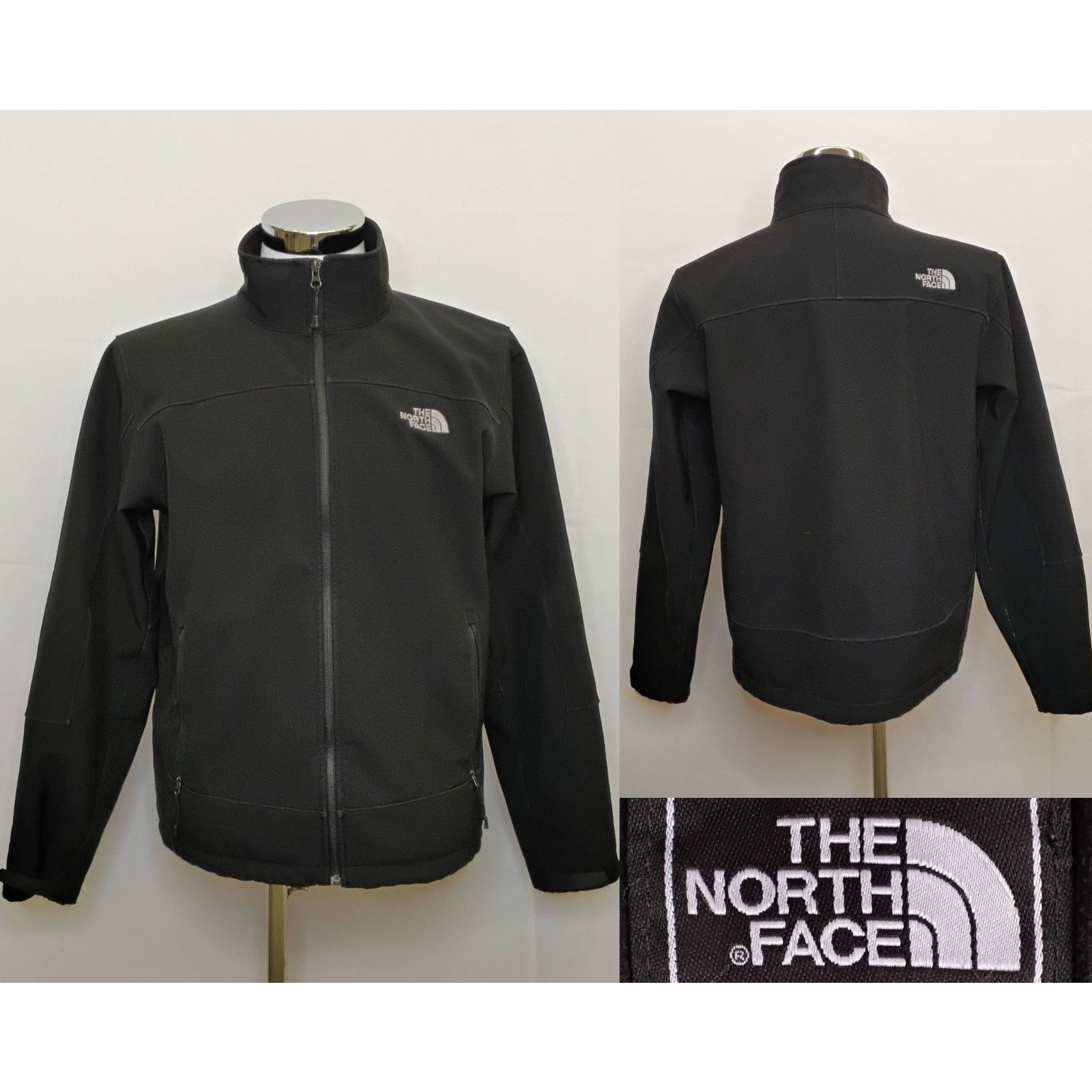 The North Face The North Face Softshell Jacket Men's L Black Fleece Lined Size US L / EU 52-54 / 3 - 1 Thumbnail