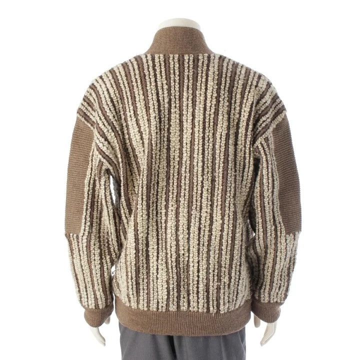 Issey Miyake ISSEY MIYAKE MEN 1980s Wool V-Neck Sweater Size US S / EU 44-46 / 1 - 3 Thumbnail