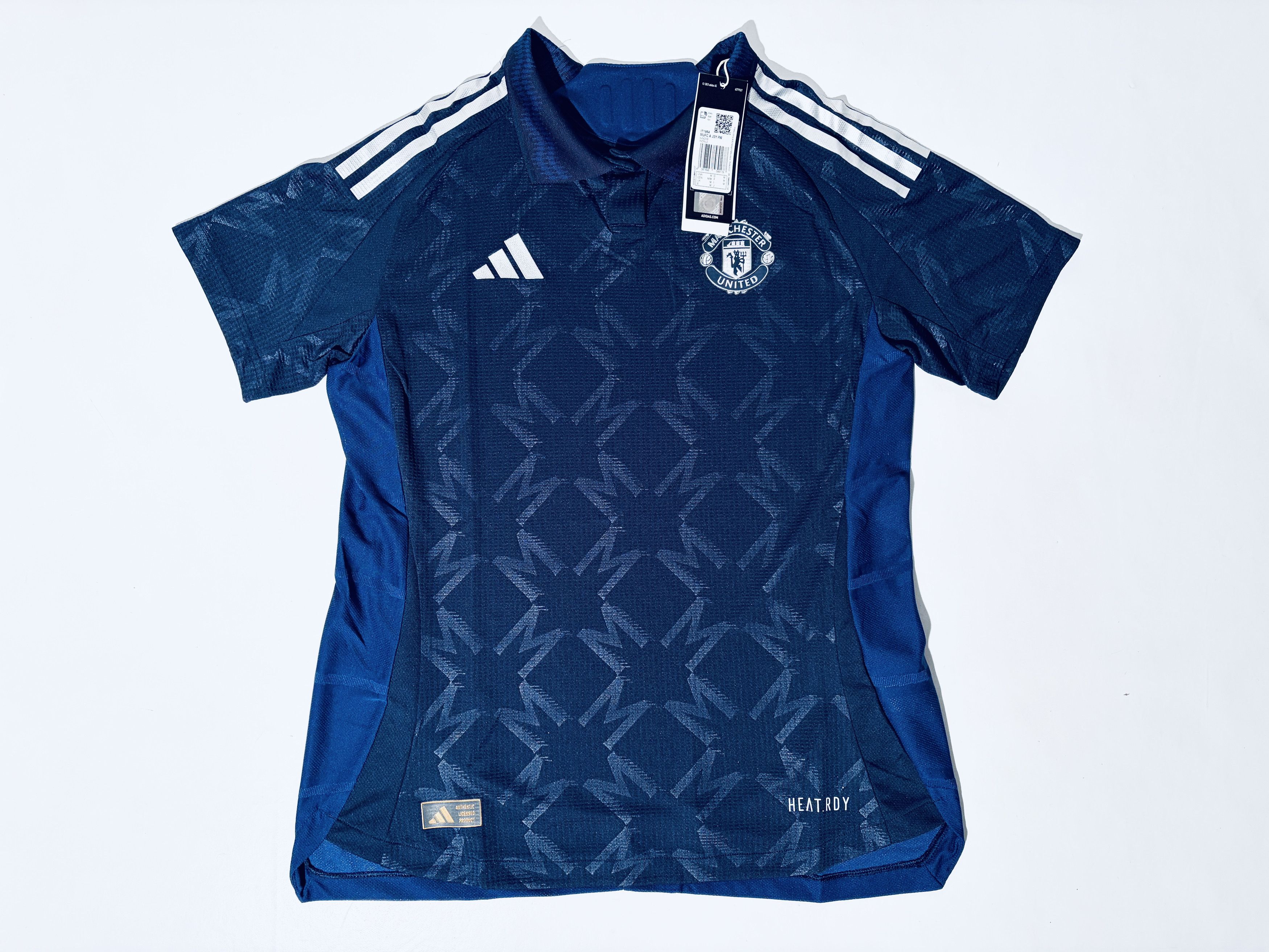 Adidas Manchester United Player Issue Away Jersey 2024 - 2025 Size M / US 6-8 / IT 42-44 - 4 Thumbnail