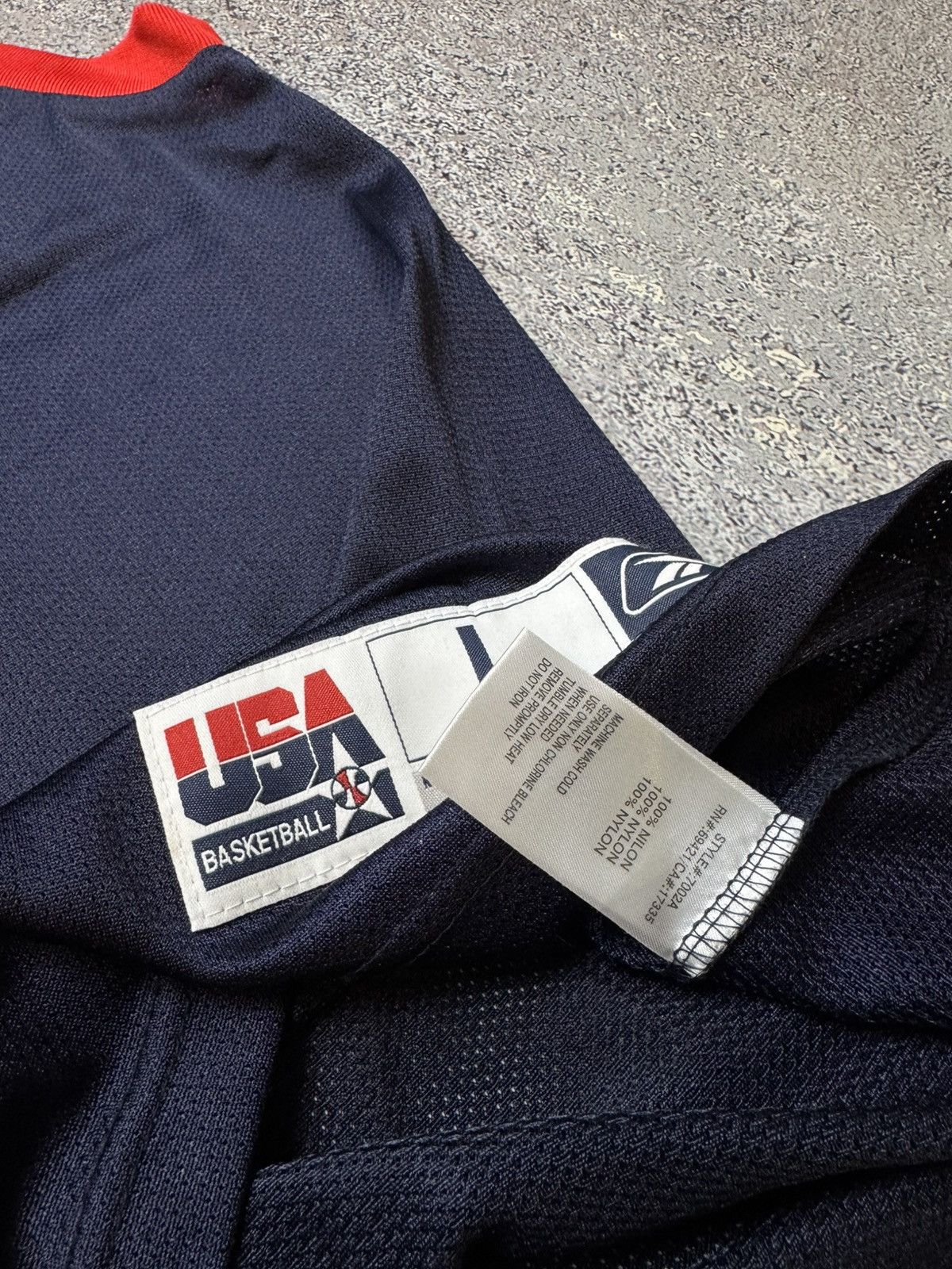 NBA × Reebok × Vintage KOBE BRYANT 8 USA BASKETBALL VINTAGE REEBOK JERSEY Size US L / EU 52-54 / 3 - 17 Thumbnail