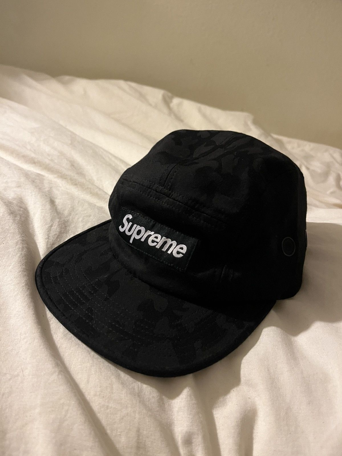 Supreme Supreme 2013-2014 black camo 5-panel hat barely worn Size ONE SIZE - 1 Thumbnail