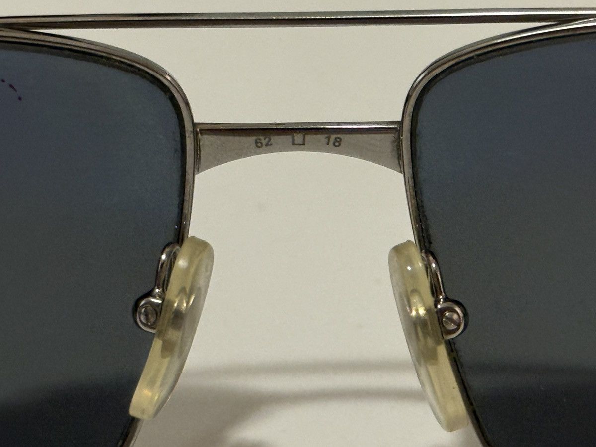 Cartier Cartier VINTAGE Rectangular Sunglasses Size 62-18-120 Size ONE SIZE - 6 Thumbnail