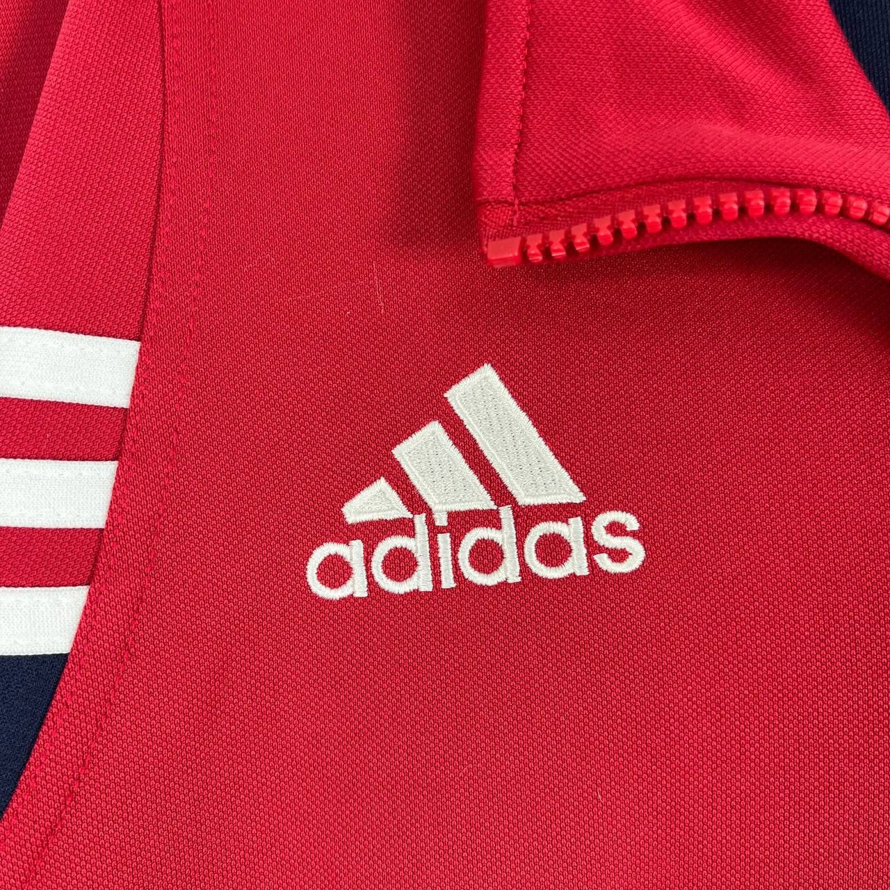 Adidas Adidas Vintage Bayern Munich Track Jacket Red Navy Size L Size US L / EU 52-54 / 3 - 9 Thumbnail