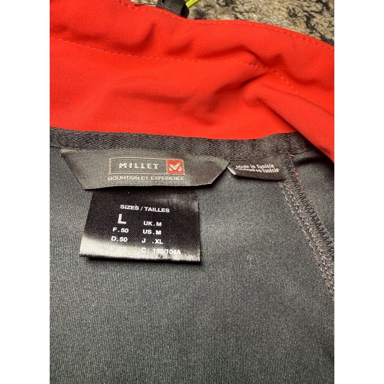 Vintage Millet Roc & Ice Windstopper Performance Softshell Jacket Mens M Outdoors Red Windstopper Jacket Mens Climate Outdoor Top Size US M / EU 48-50 / 2 - 5 Thumbnail