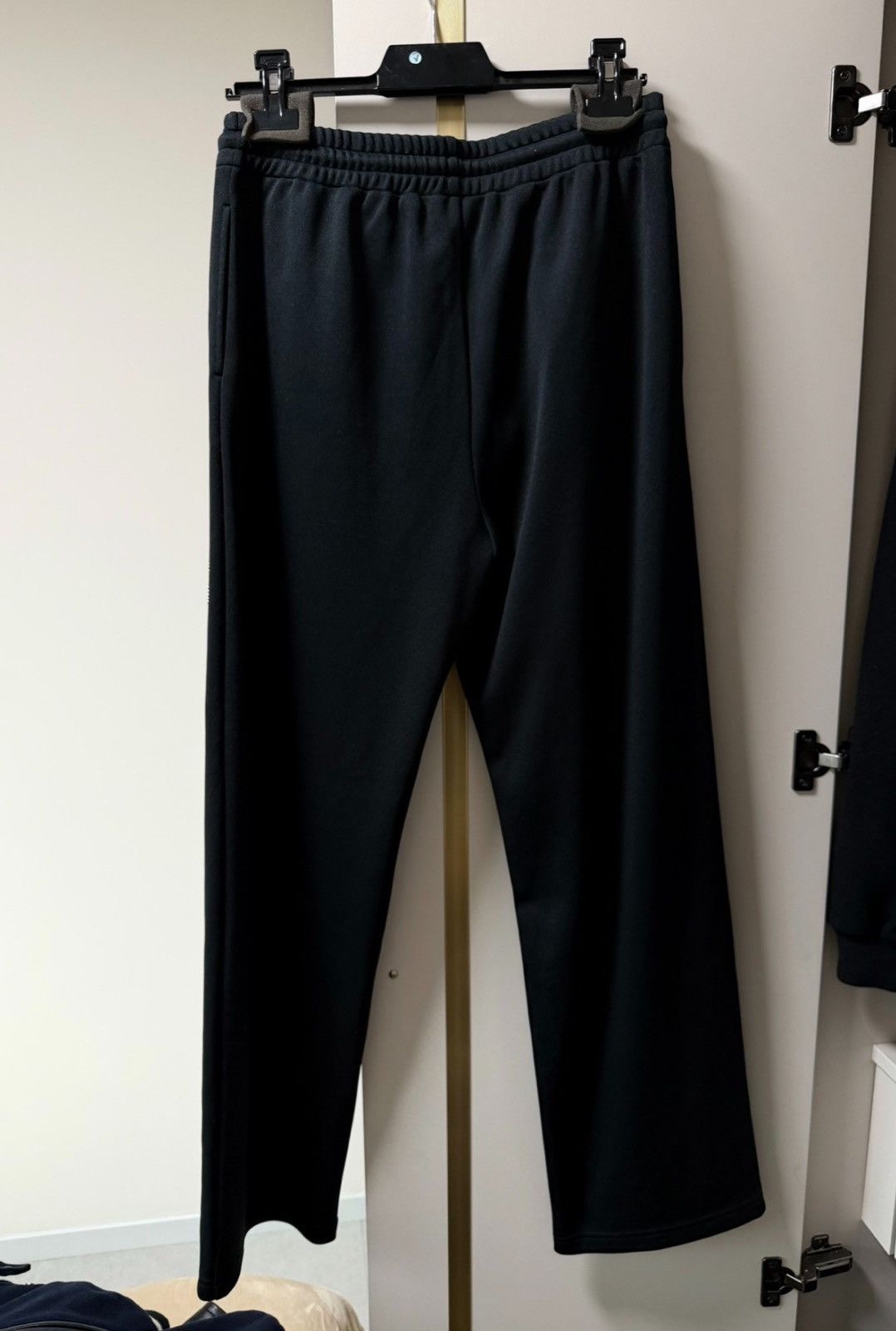 Celine CELINE 2022FW Studded Vertical Logo Wide-Leg Sweatpants Size US 32 / EU 48 - 3 Thumbnail