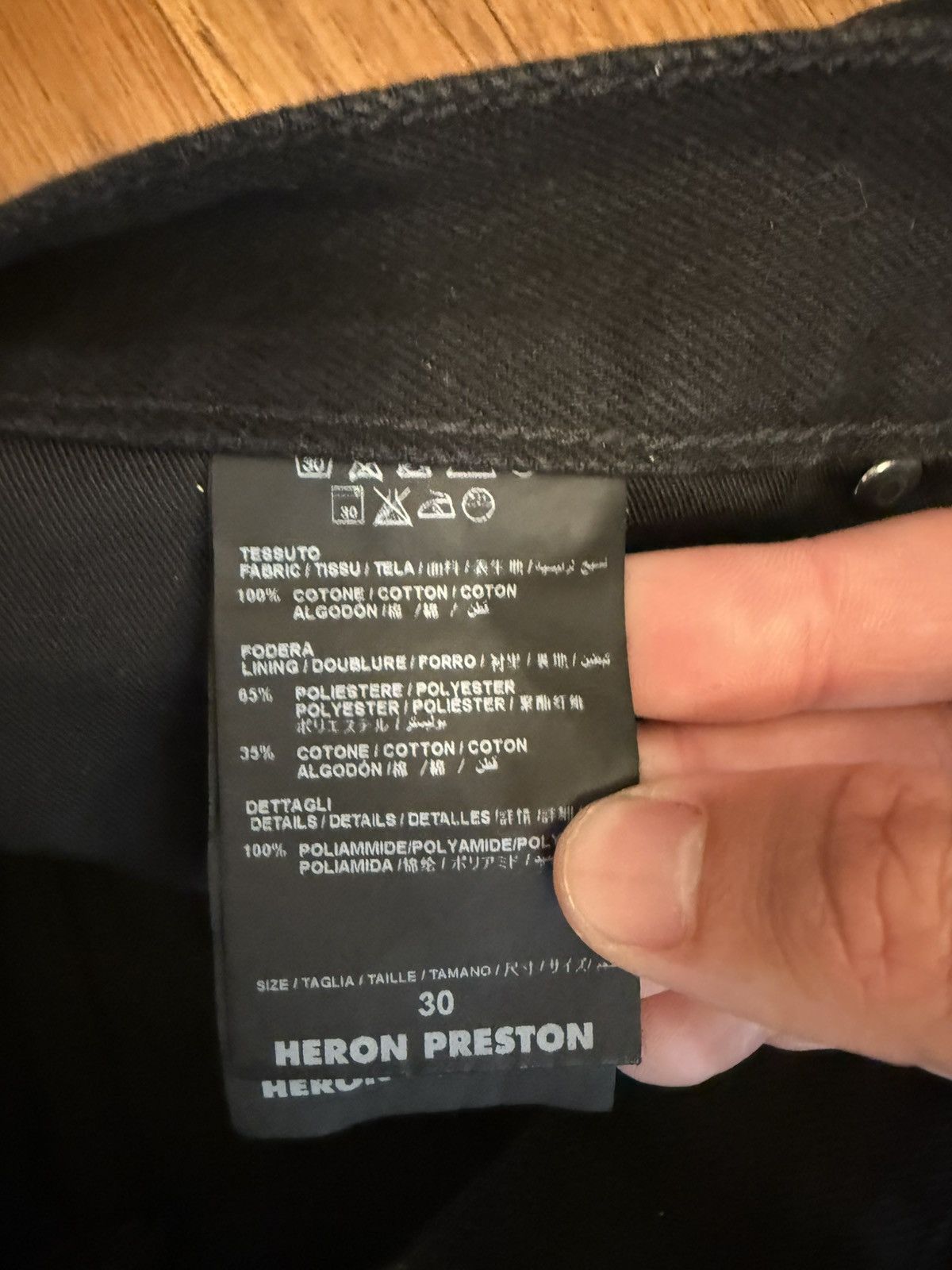 Heron Preston Heron Preston Tape Jeans Size US 30 / EU 46 - 4 Thumbnail