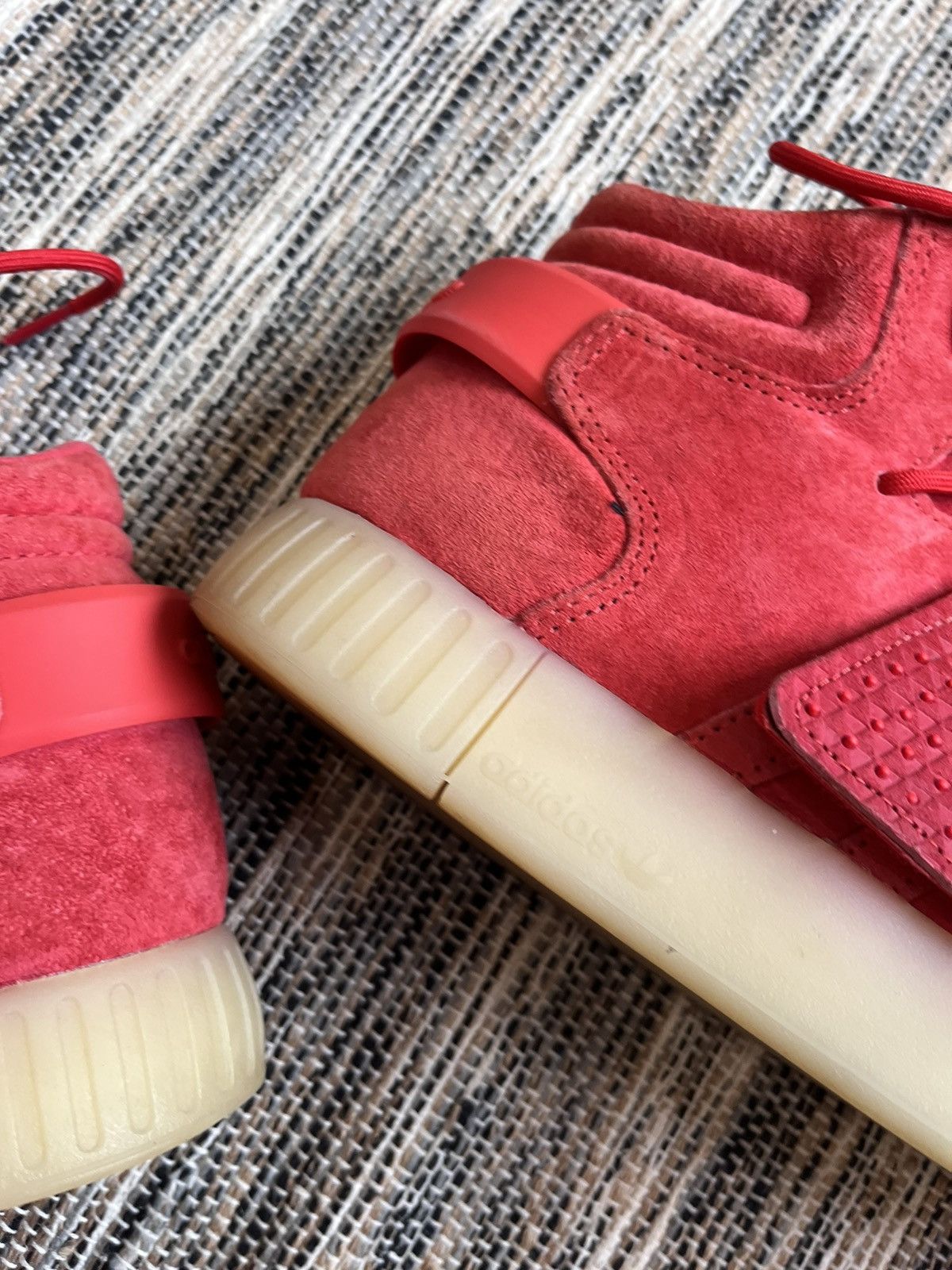 Adidas × Vintage Adidas Tubular red sneakers Size US 8 / EU 41 - 8 Thumbnail
