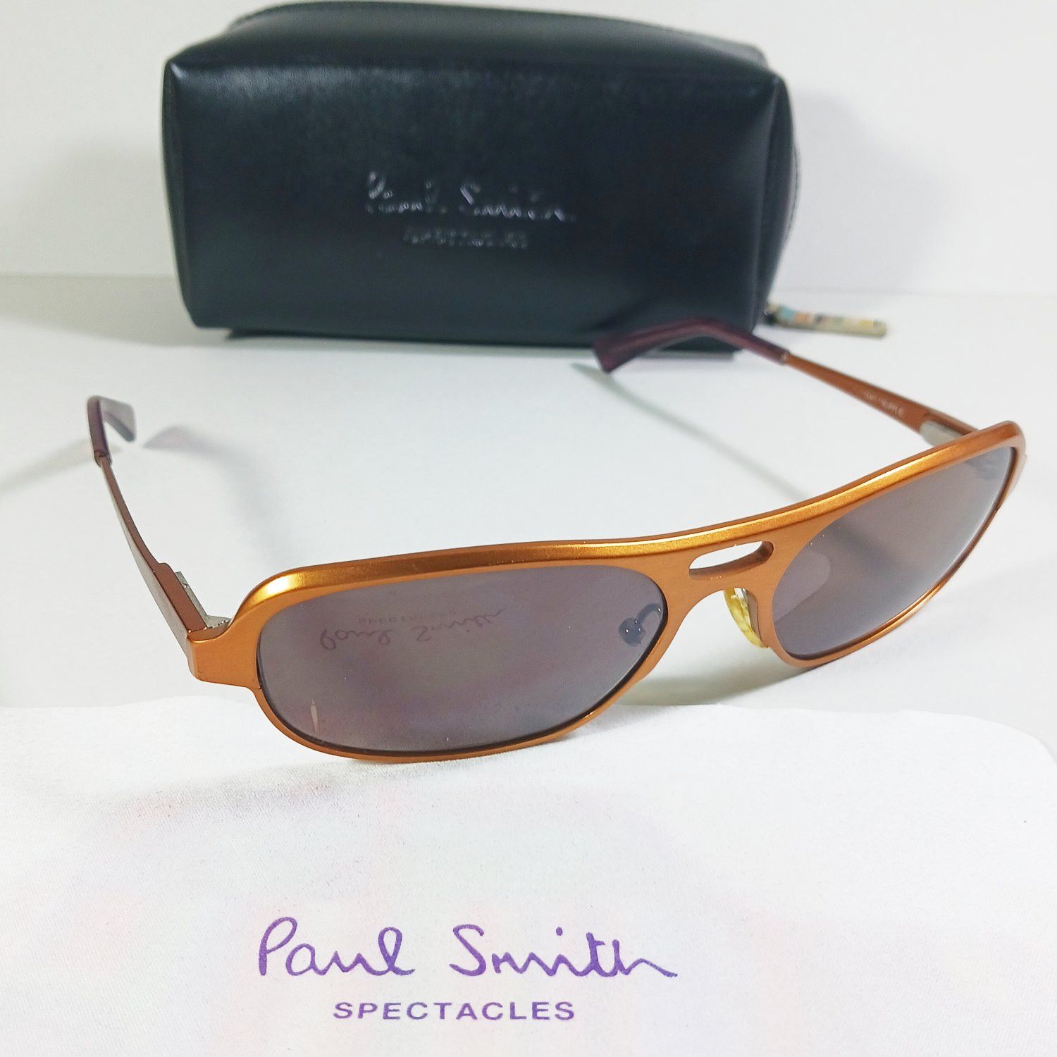Designer × Paul Smith Paul Smith Sunglasses MC Machismo Truffle Metal Frames Size ONE SIZE - 1 Thumbnail