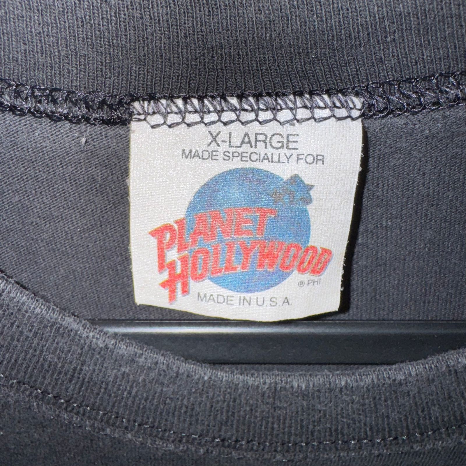 Planet Hollywood Vintage Y2K Planet Hollywood Orange County Ca 1990s t-shirt Size US XL / EU 56 / 4 - 3 Thumbnail