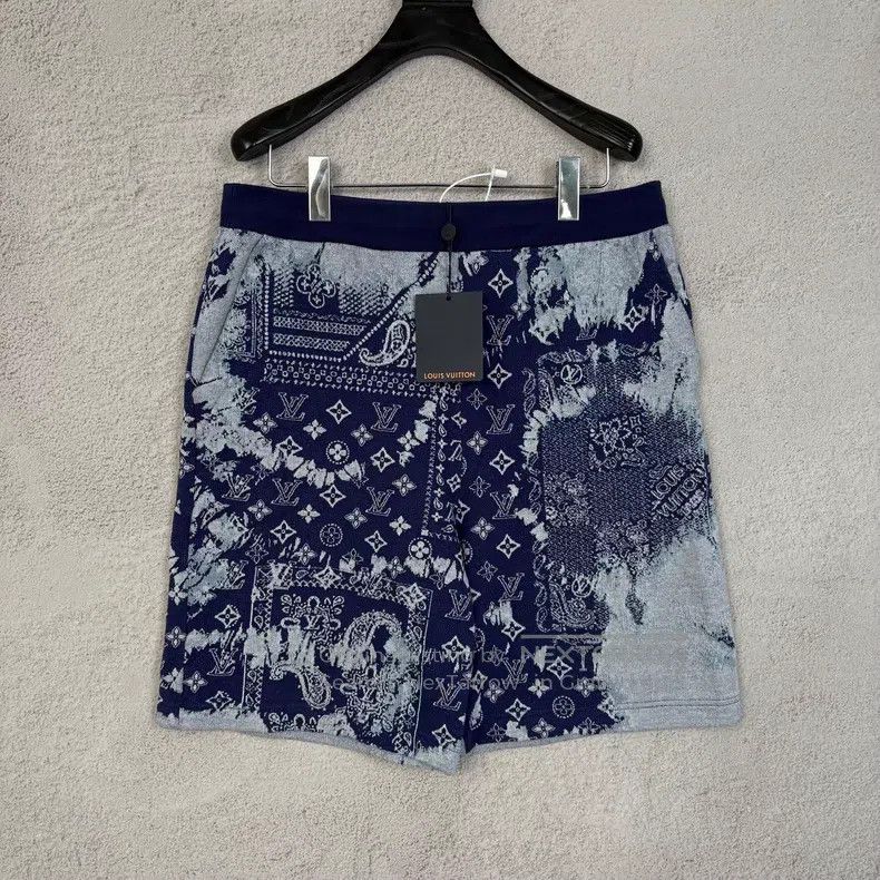Louis Vuitton Louis Vuitton size xl Cashew Flower Print Knit Shorts Size US 30 / EU 46 - 1 Thumbnail