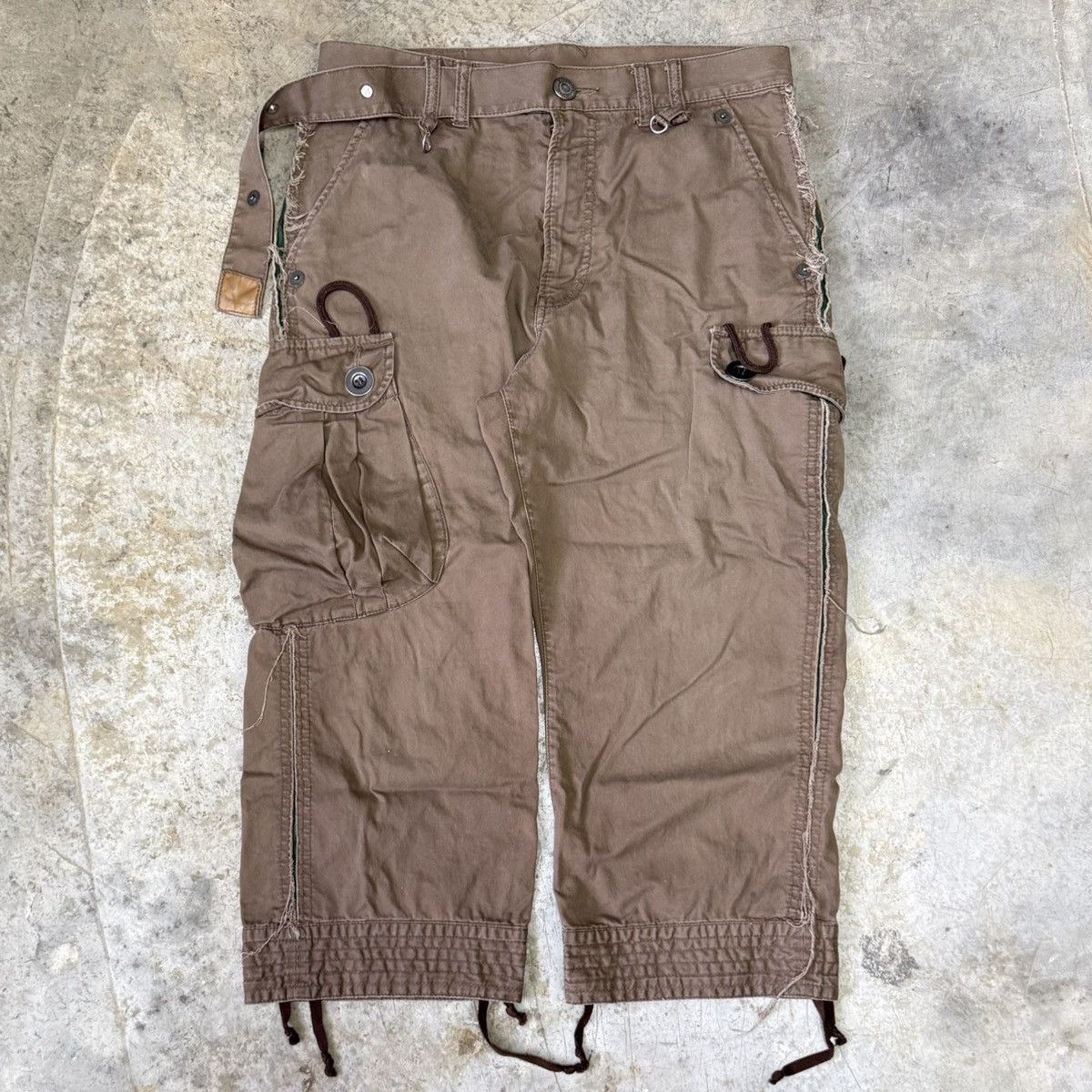 PPFM Punk Style 3q Cargo Pants