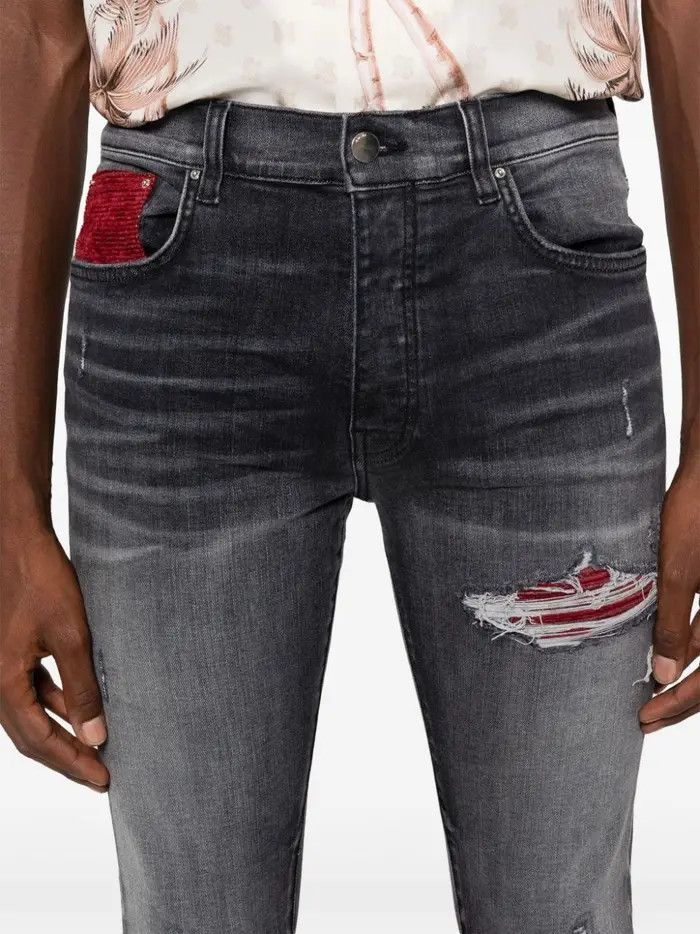 Amiri o1orln0326 MX1 Jeans in Black Size US 38 / EU 54 - 4 Thumbnail