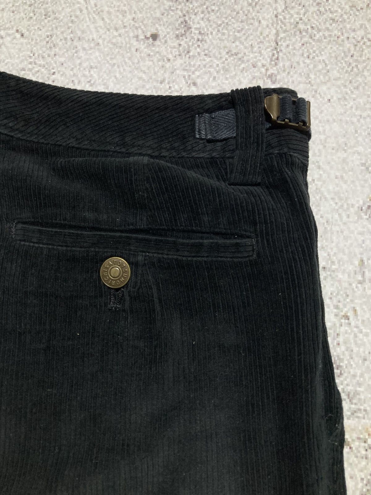 Issey Miyake 2000s Tsumori Chisato by Issey Miyake Corduroy Pants Black Size US 29 - 13 Thumbnail