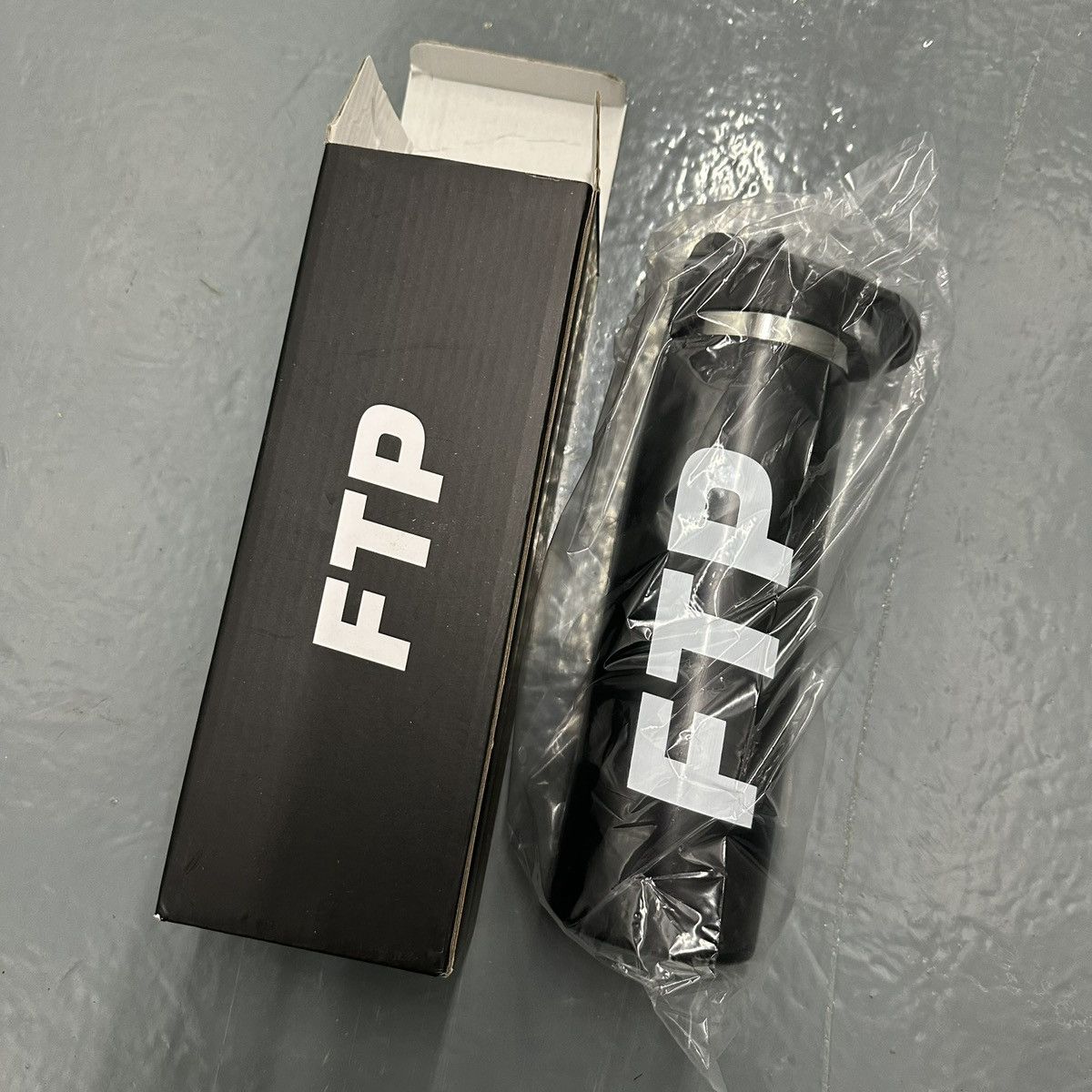 Fuck The Population FTP Water Bottle Canteen Size ONE SIZE - 3 Thumbnail