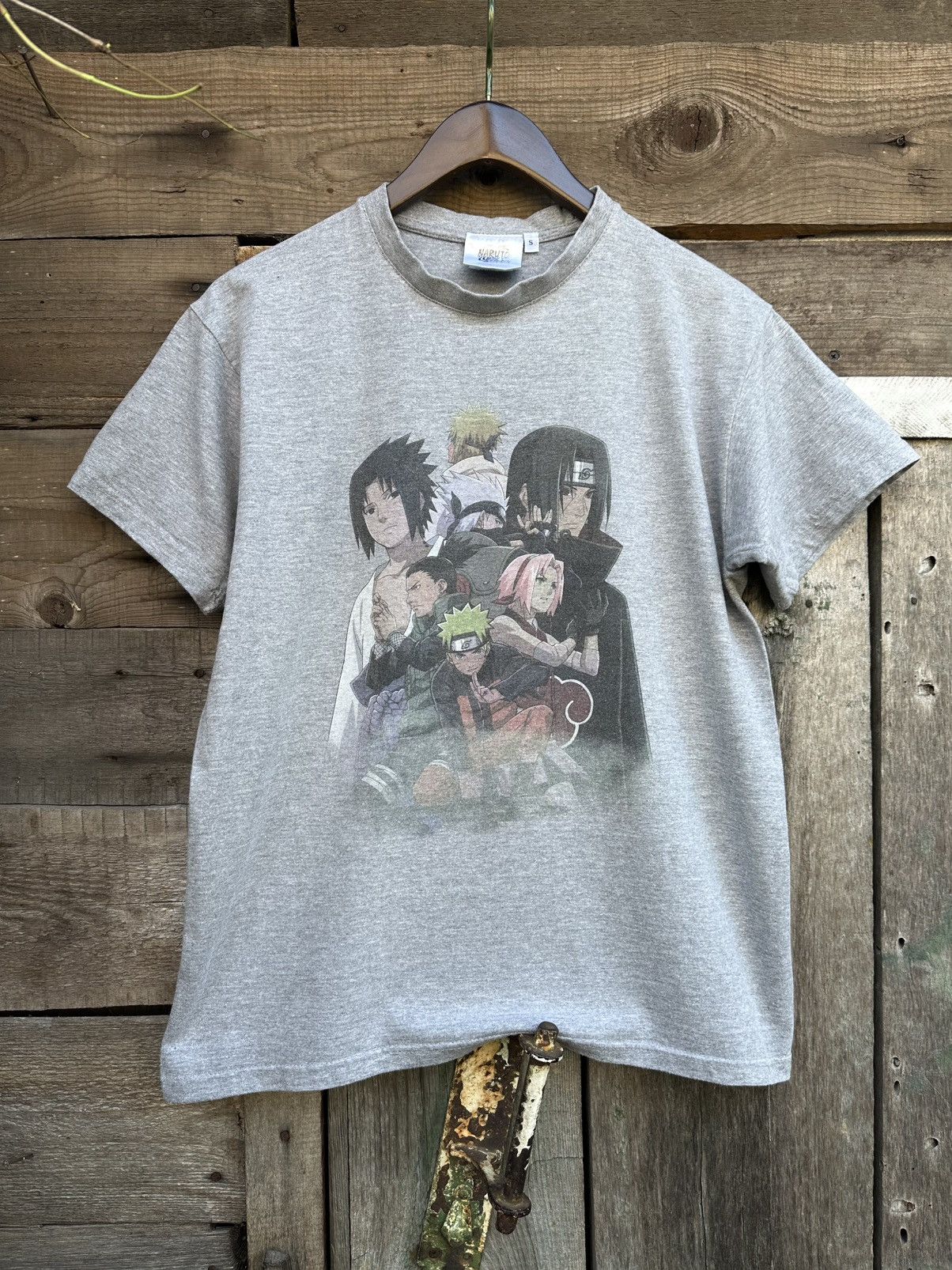 Anime × Japanese Brand × Vintage Vintage 2002 Naruto Graphic Tee Size US S / EU 44-46 / 1 - 1 Thumbnail