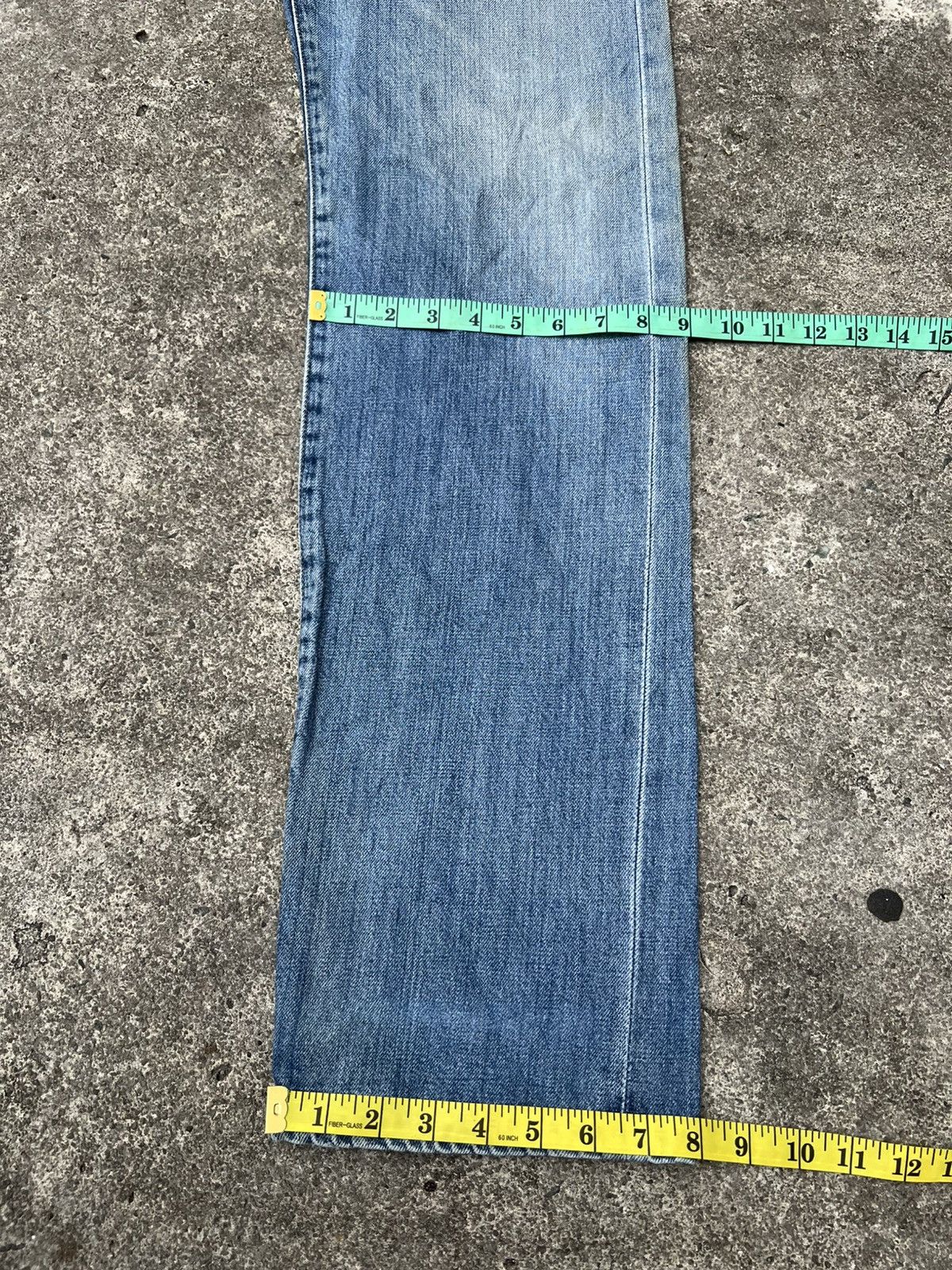 Levi's Vintage 90’s Levi’s 551Z Big E Selvedge Faded Jean Size US 30 / EU 46 - 7 Thumbnail