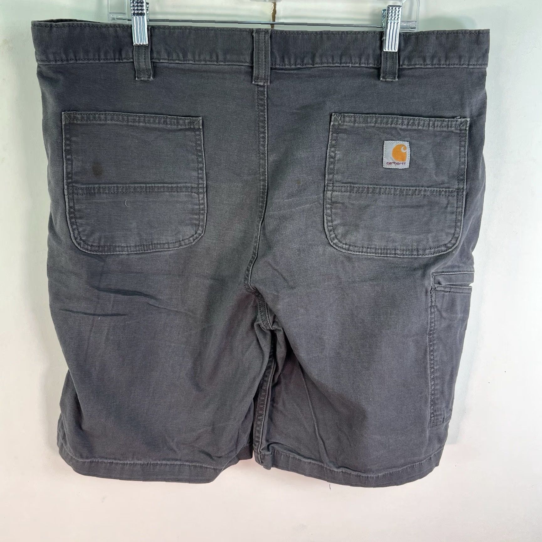 Carhartt Carhartt Rugged Flex Cargo Shorts Mens Size 40 Gray Distressed 10 In Inseam Size US 40 / EU 56 - 4 Thumbnail