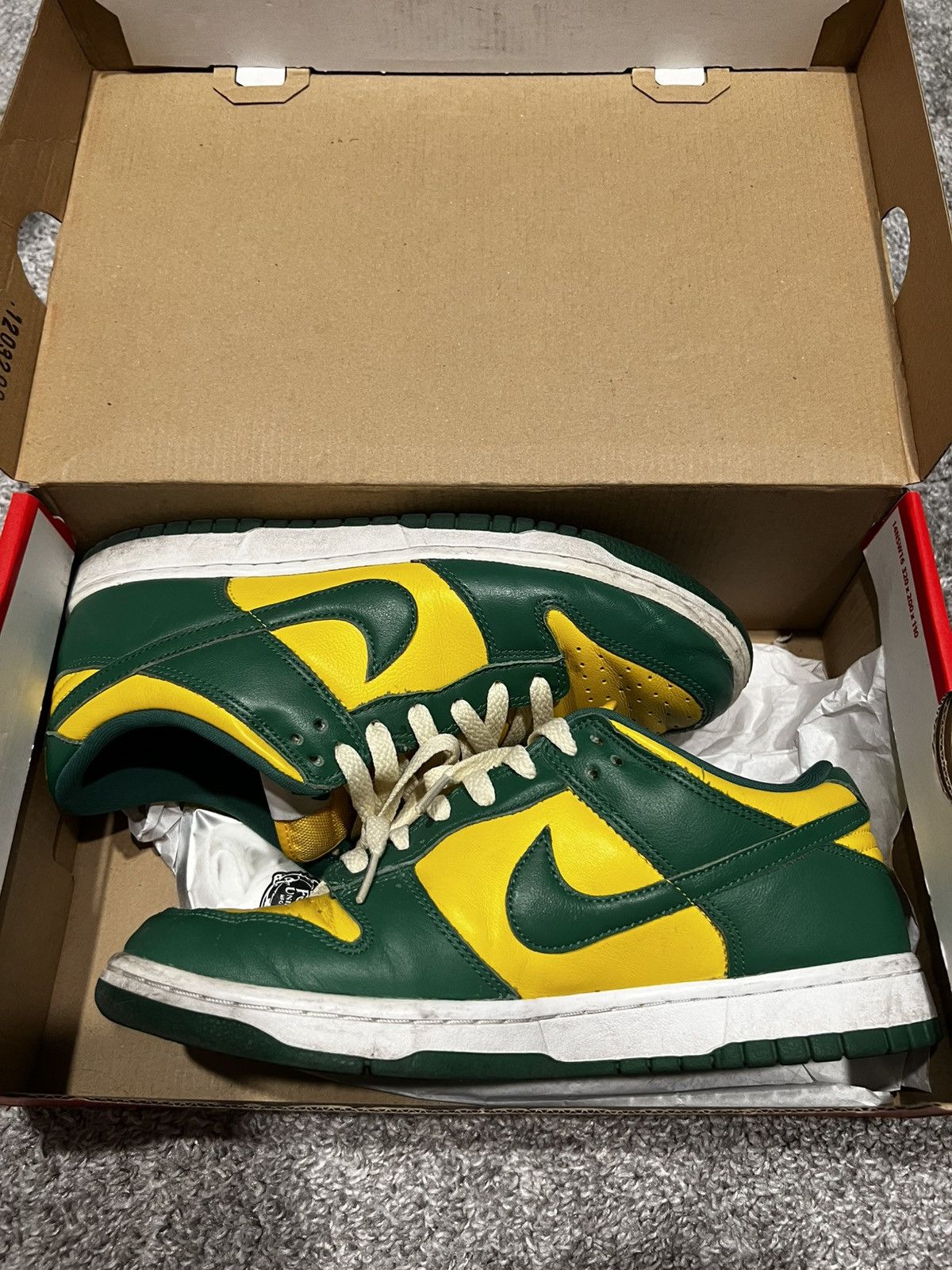 Nike Nike Dunk Low Brazil Size US 7.5 / EU 40-41 - 5 Thumbnail