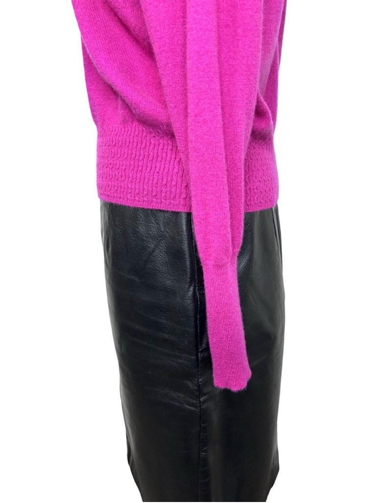 Other 100% cashmere Martha Stewart fuschia magenta sweater size s Size S / US 4 / IT 40 - 5 Thumbnail