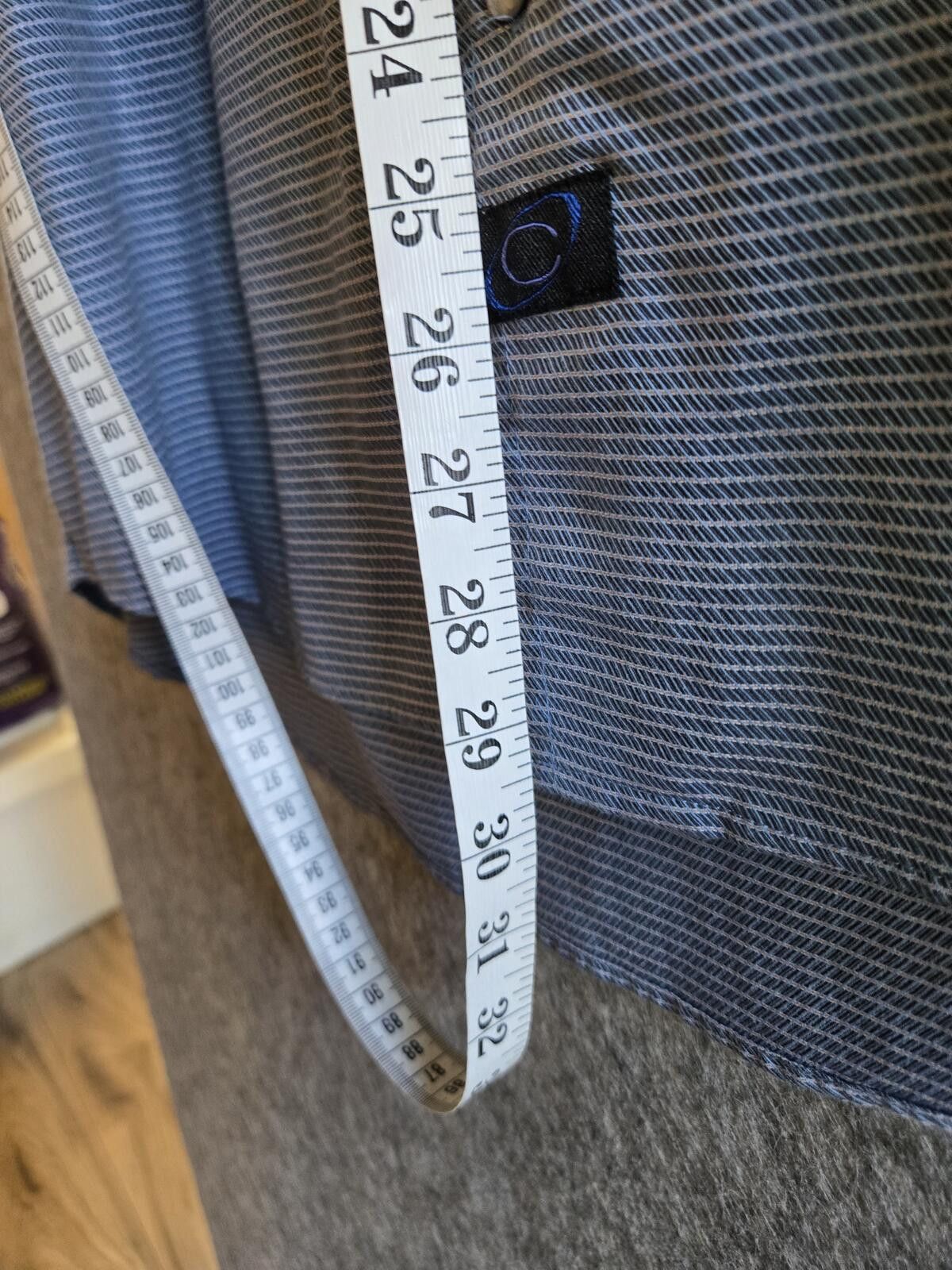 Other Mens Cotton Reel Blue Short-sleeved Button Down Sz L Size US L / EU 52-54 / 3 - 4 Thumbnail