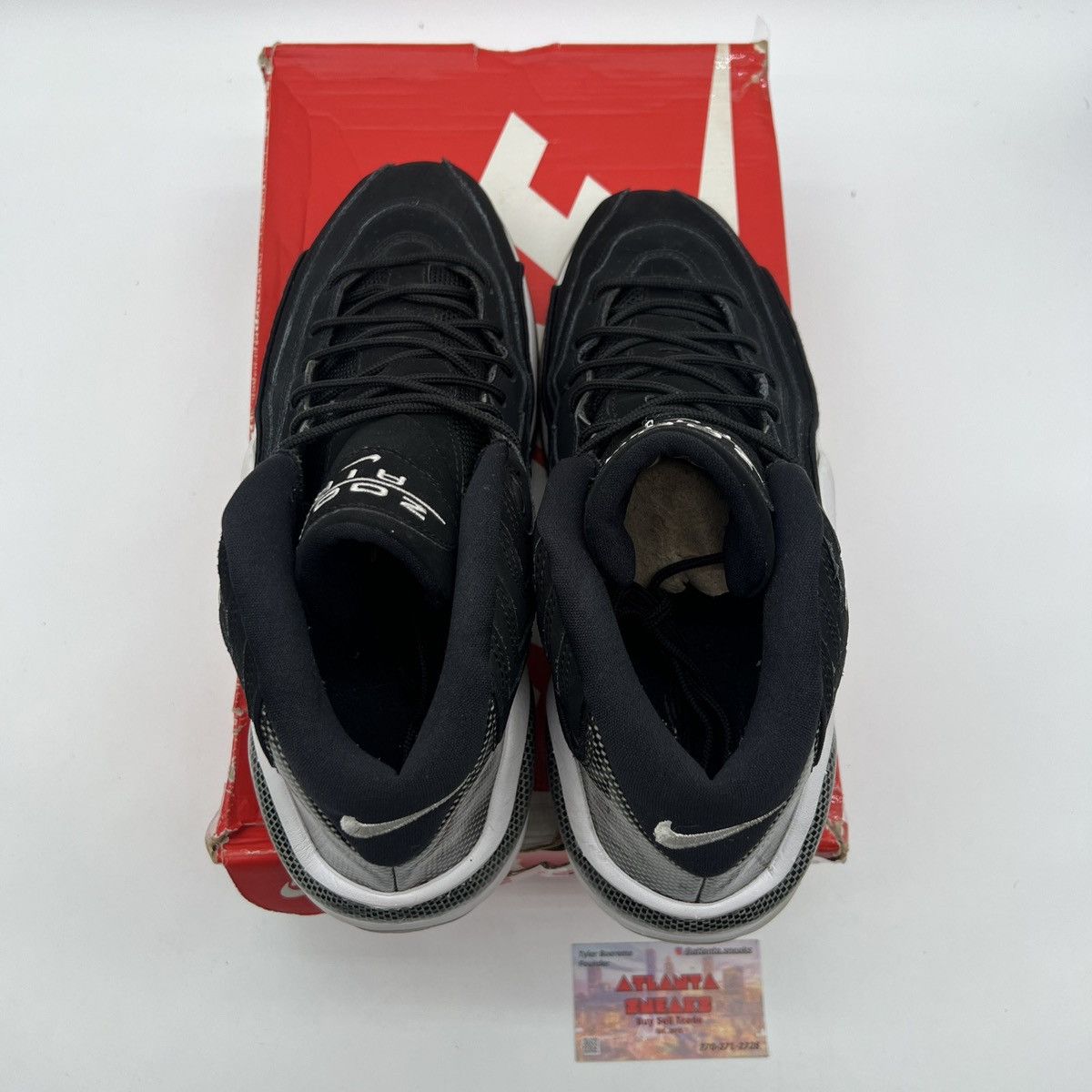 Nike Air Zoom flight 96 black white Size US 11 / EU 44 - 9 Thumbnail