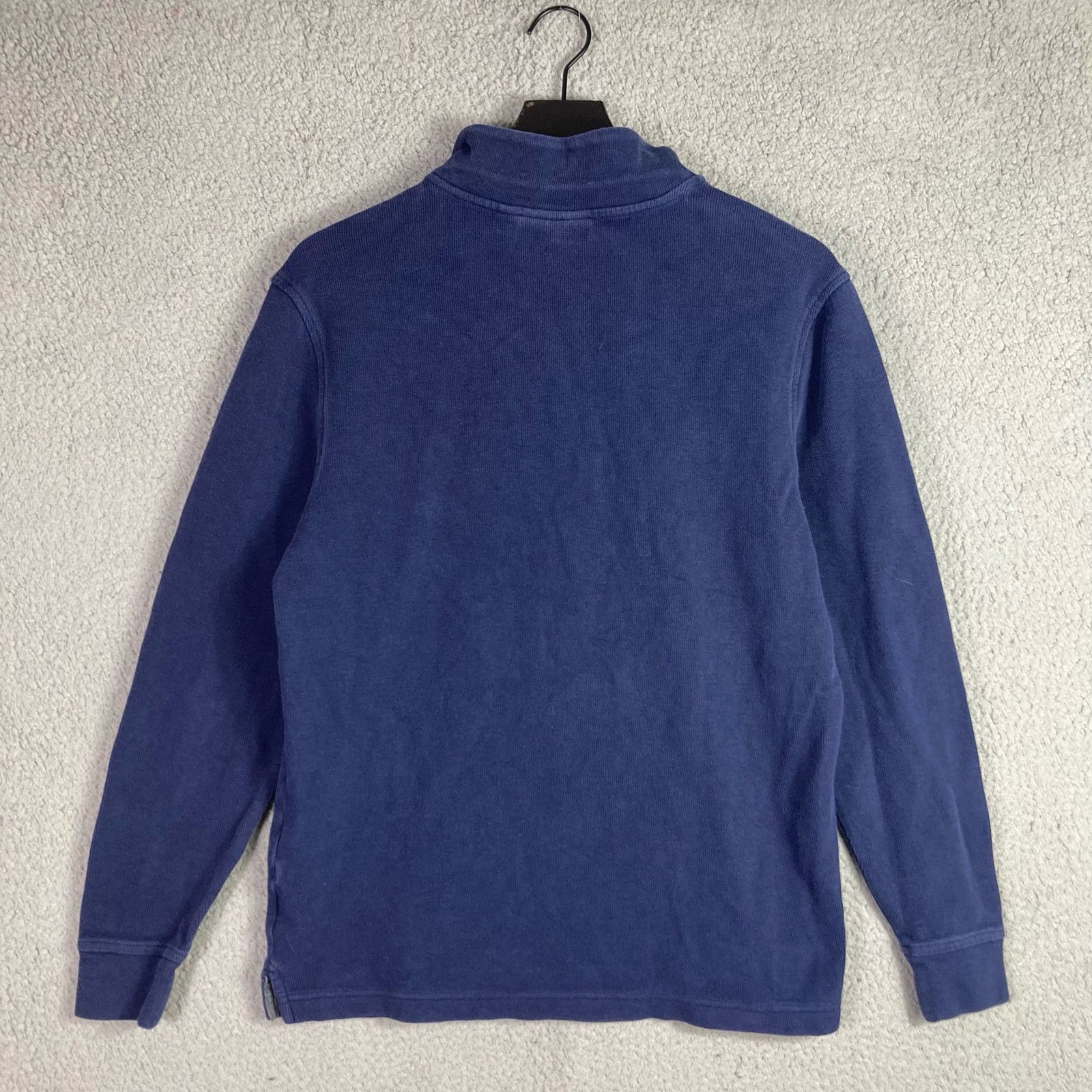 Club Room Men's M Club Room Blue Sweater 1/4 Zip Pullover Cotton Size US M / EU 48-50 / 2 - 6 Thumbnail