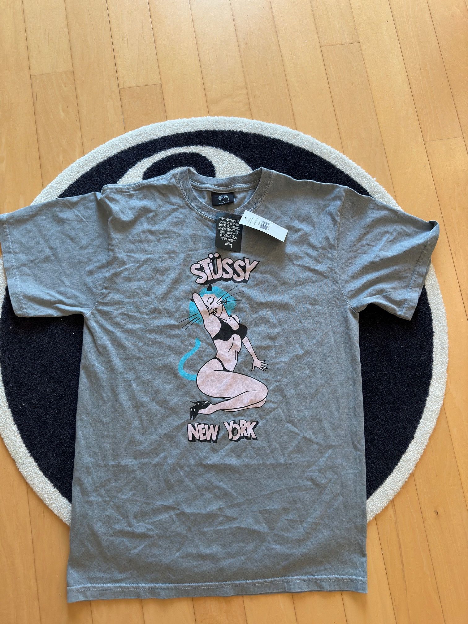Stussy Stussy New York Club Pigment Dyed Tee(Small) Size US L / EU 52-54 / 3 - 1 Thumbnail
