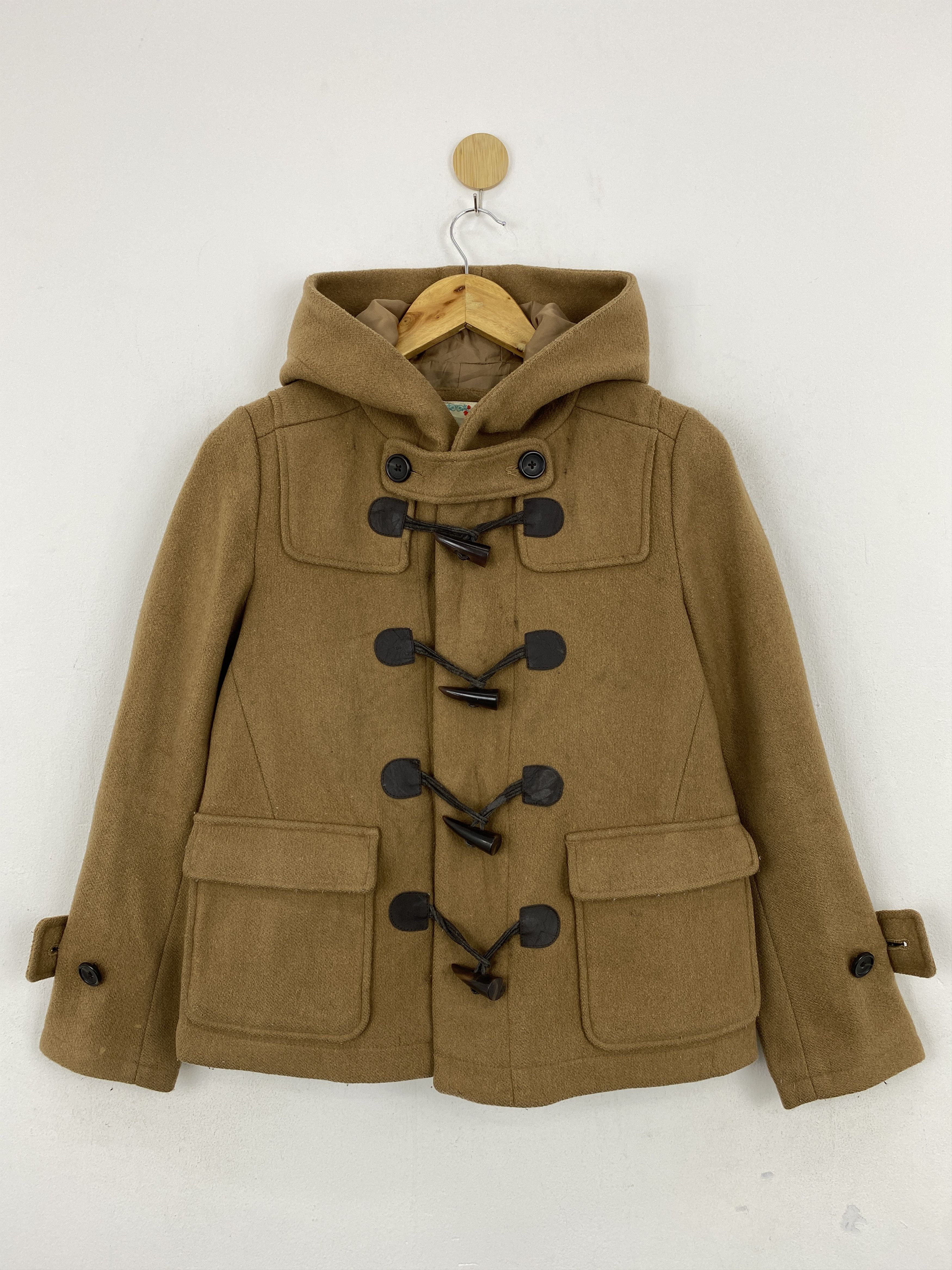 Vintage Beams Heart Wool Hooded Jacket JA0121