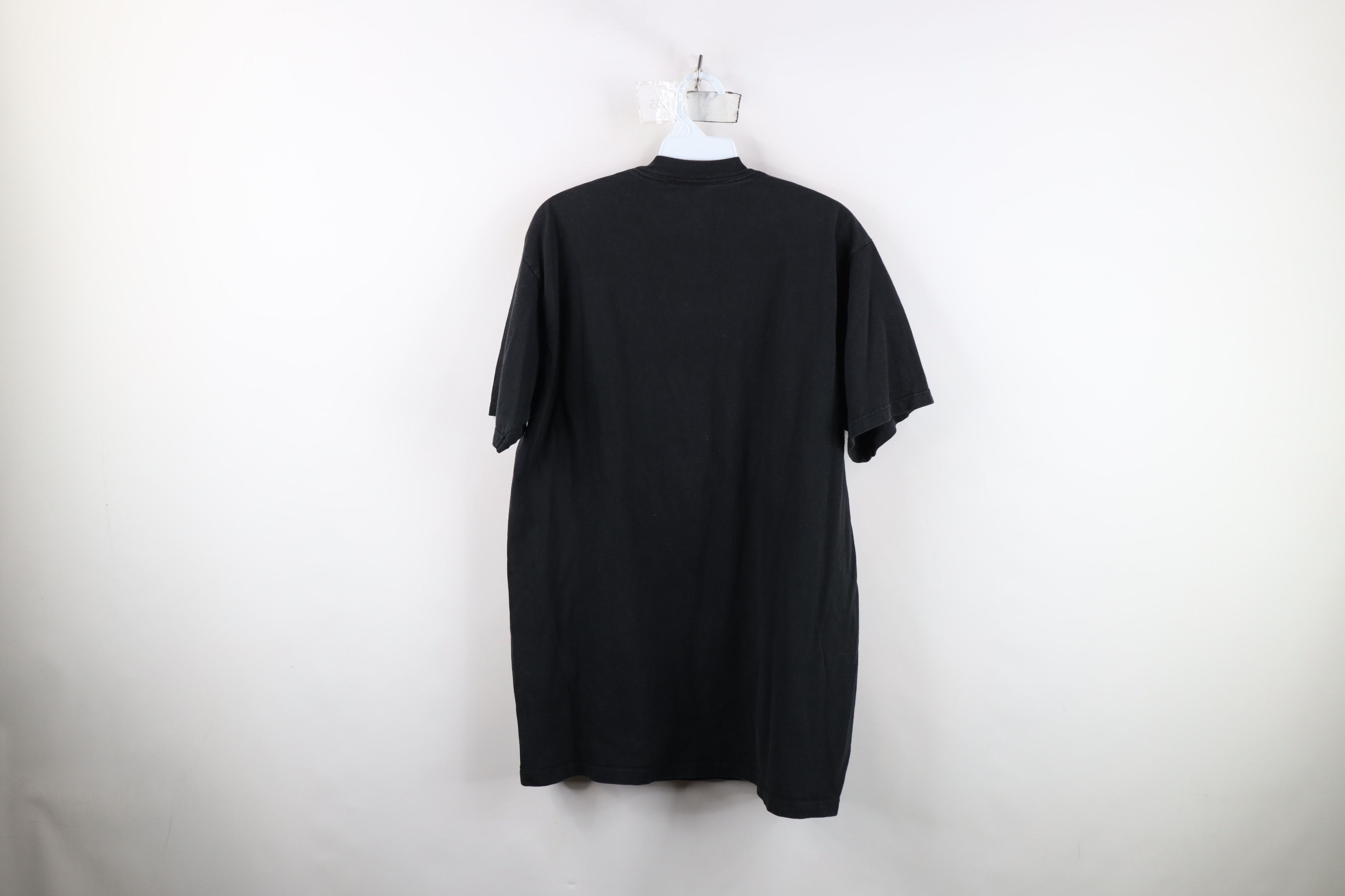 Vintage Vintage 90s Spell Mackinac Michigan T-Shirt Black Cotton USA Size US L / EU 52-54 / 3 - 10 Thumbnail