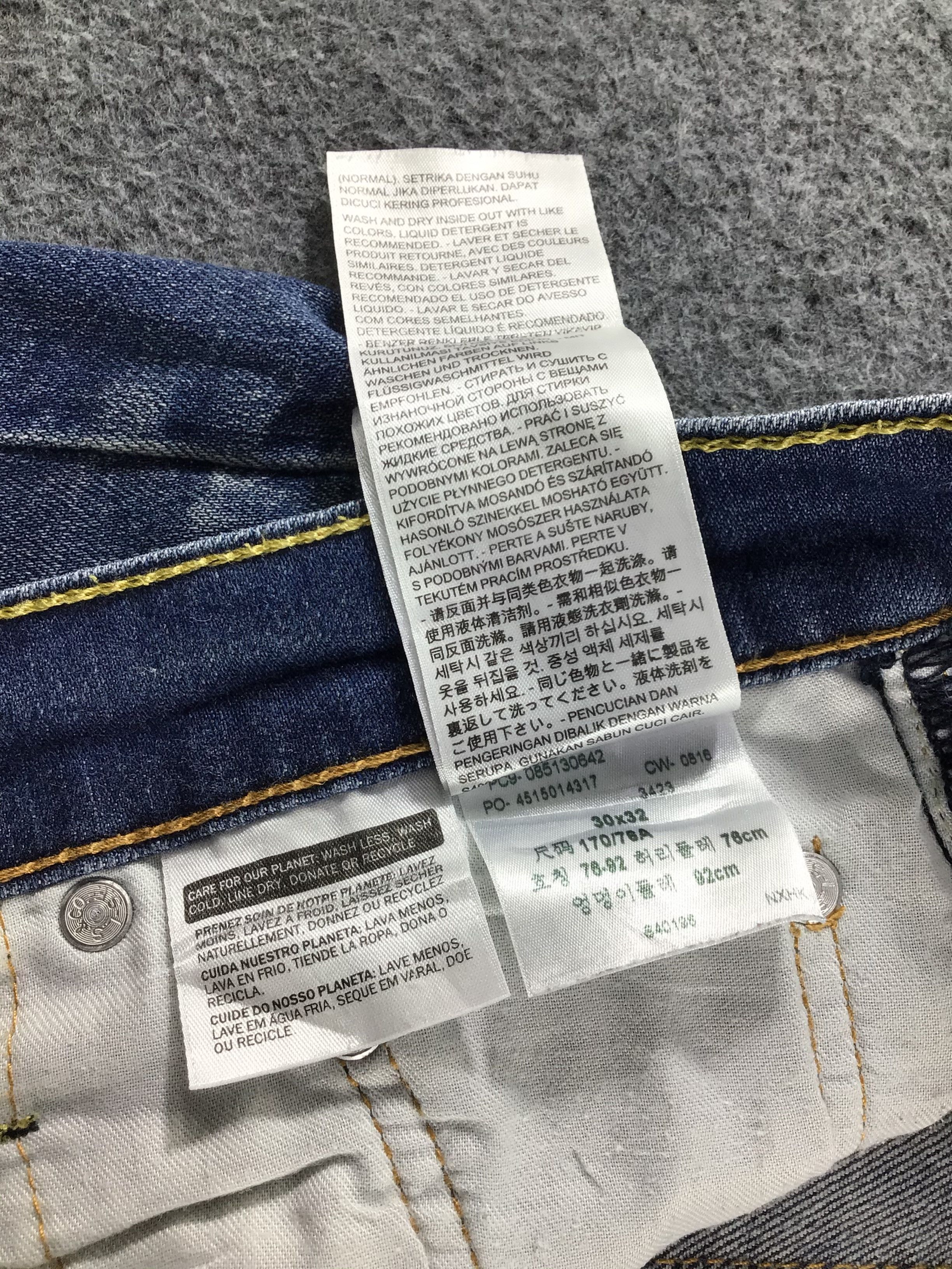 Levi's × Vintage Levis 513 Jeans-JM117 Size US 32 / EU 48 - 11 Thumbnail