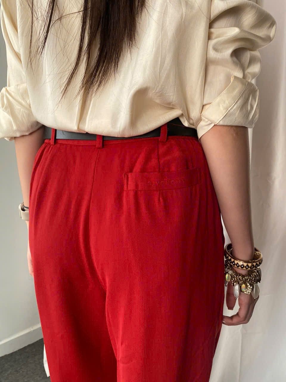 Givenchy Givenchy double pleated trousers Size 27" / US 4 / IT 40 - 9 Thumbnail
