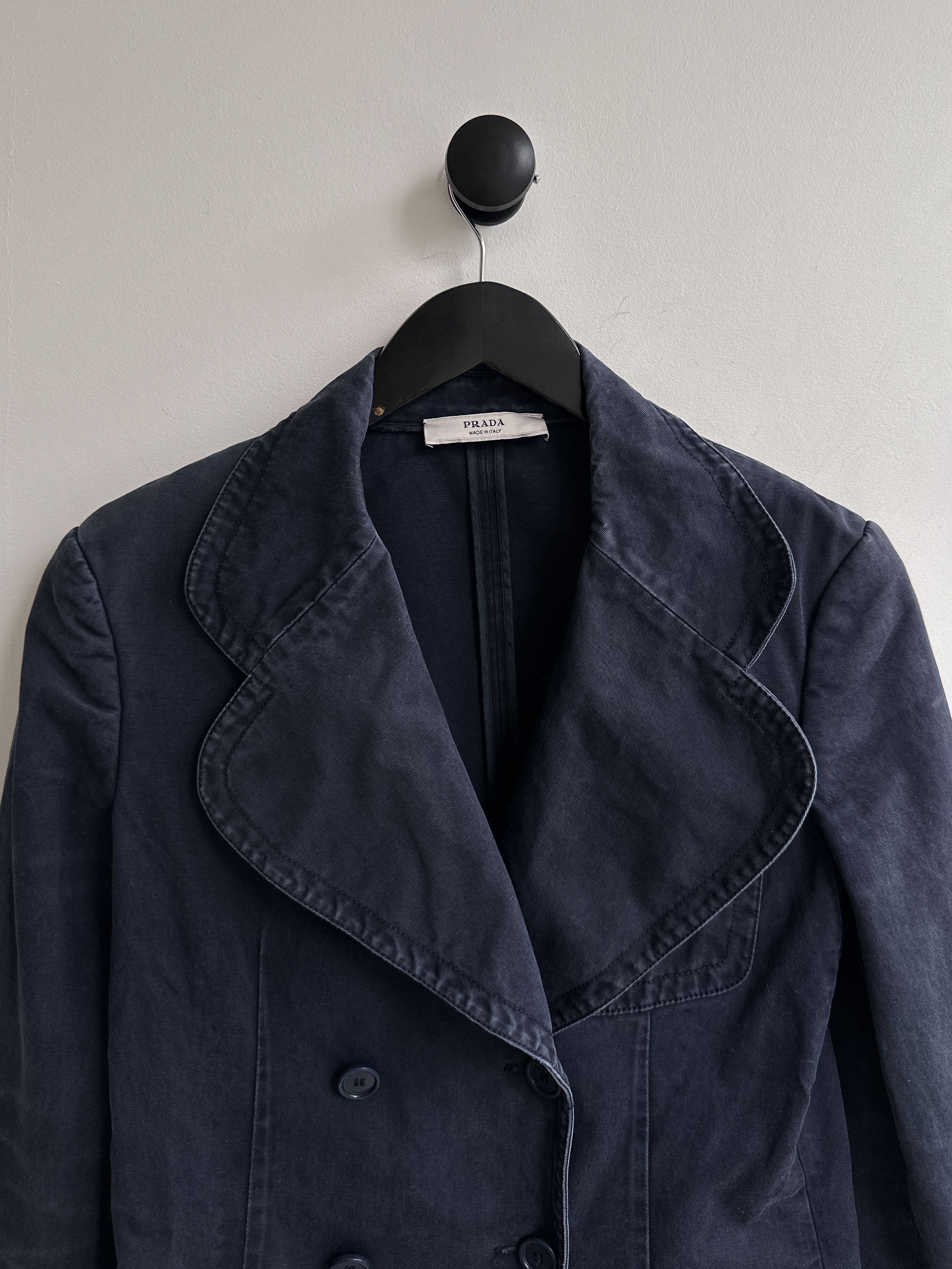 Prada Vintage Prada Blazer Jacket Size M / US 6-8 / IT 42-44 - 4 Thumbnail