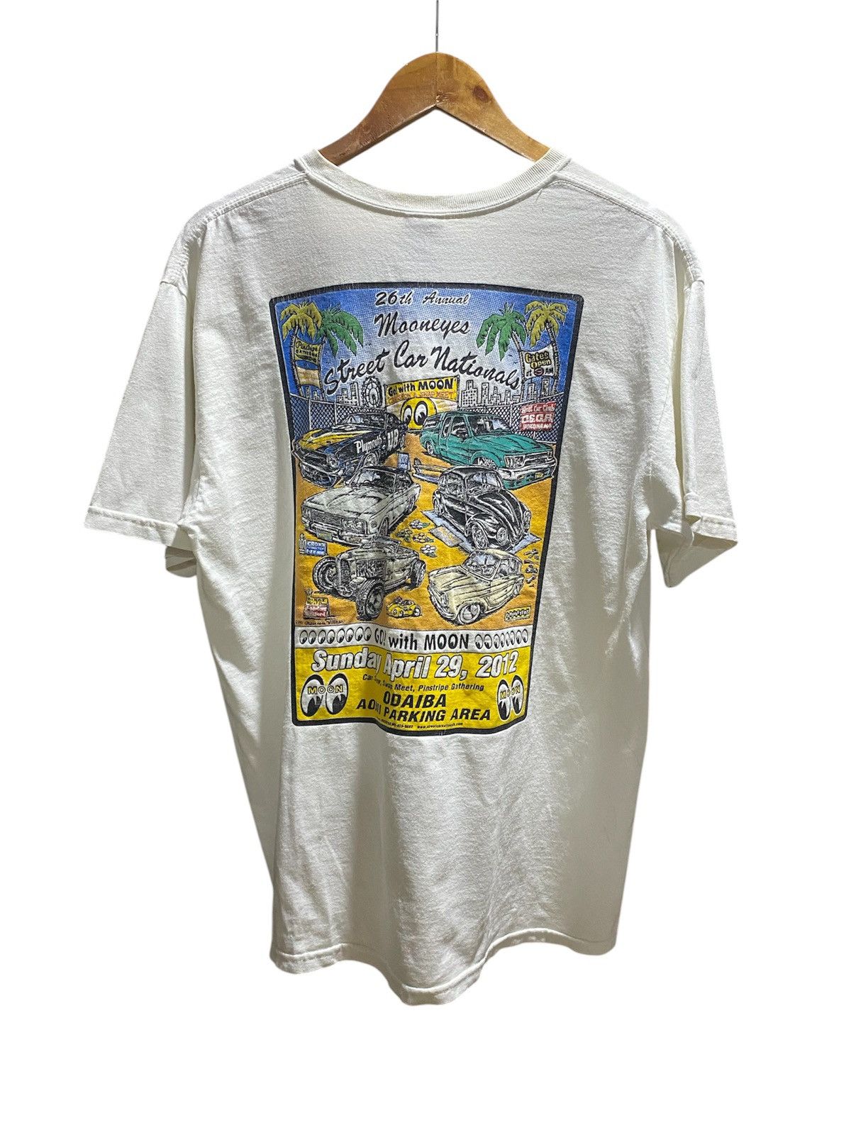 Sports Specialties Vintage 2012 Mooneyes Street Car National T-shirt Size US L / EU 52-54 / 3 - 1 Thumbnail