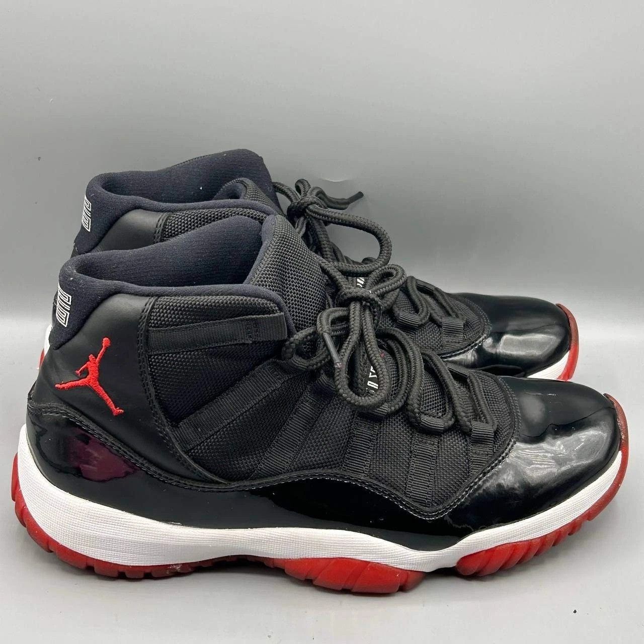 Jordan Brand Air Jordan 11 Retro Bred Basketball Shoes 378037-010 8.5 Size US 8.5 / EU 41-42 - 1 Thumbnail