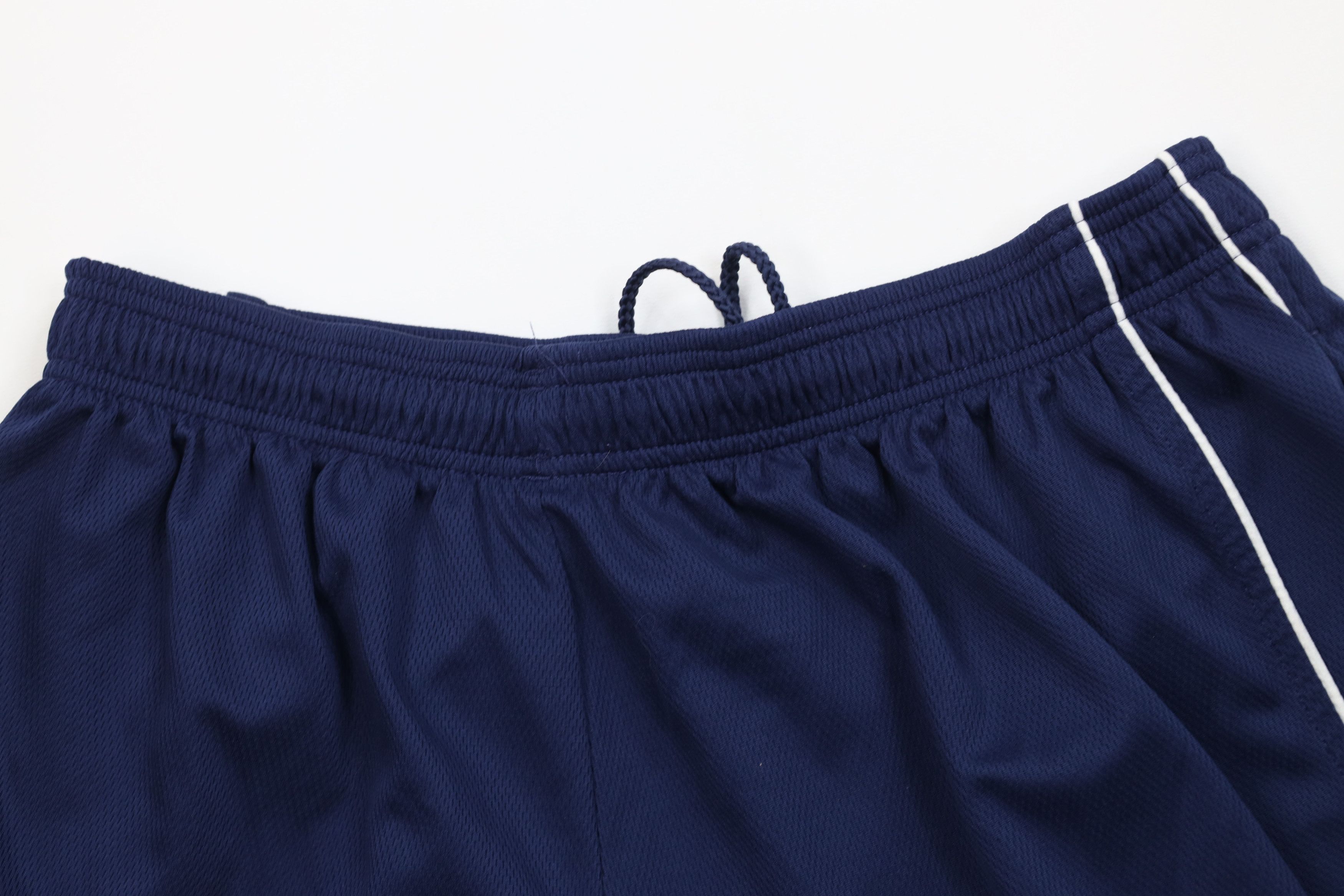 Reebok Vintage 90s Y2K Reebok Knit Above Knee Gym Shorts Blue Size US 36 / EU 52 - 10 Thumbnail