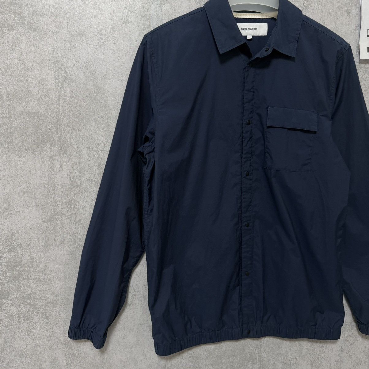 Norse Projects NORSE PROJECTS NAVY OVERSHIRT Size US S / EU 44-46 / 1 - 3 Thumbnail