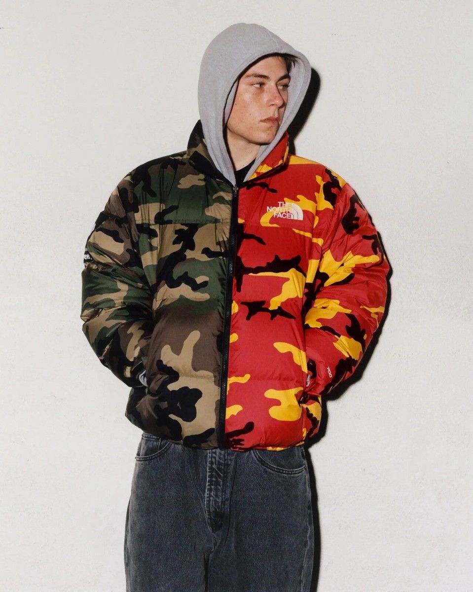 Supreme × The North Face Supreme x The North Face Split Camo Nuptse Jacket Size M Size US M / EU 48-50 / 2 - 1 Thumbnail