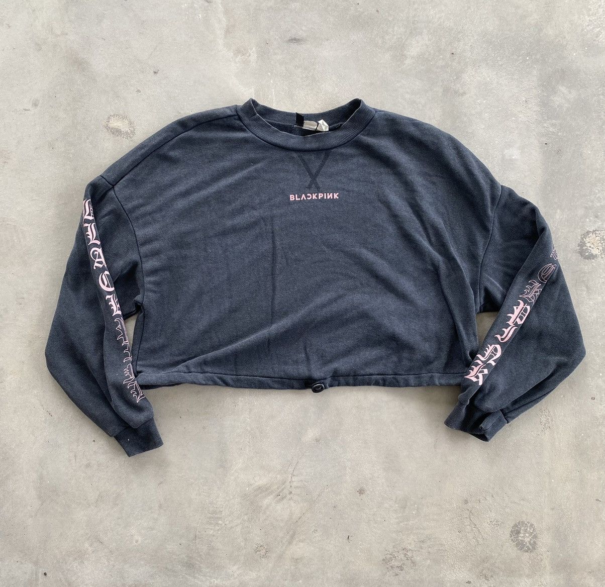 Divided BLACK PINK CROP TOP Size L / US 10 / IT 46 - 1 Thumbnail