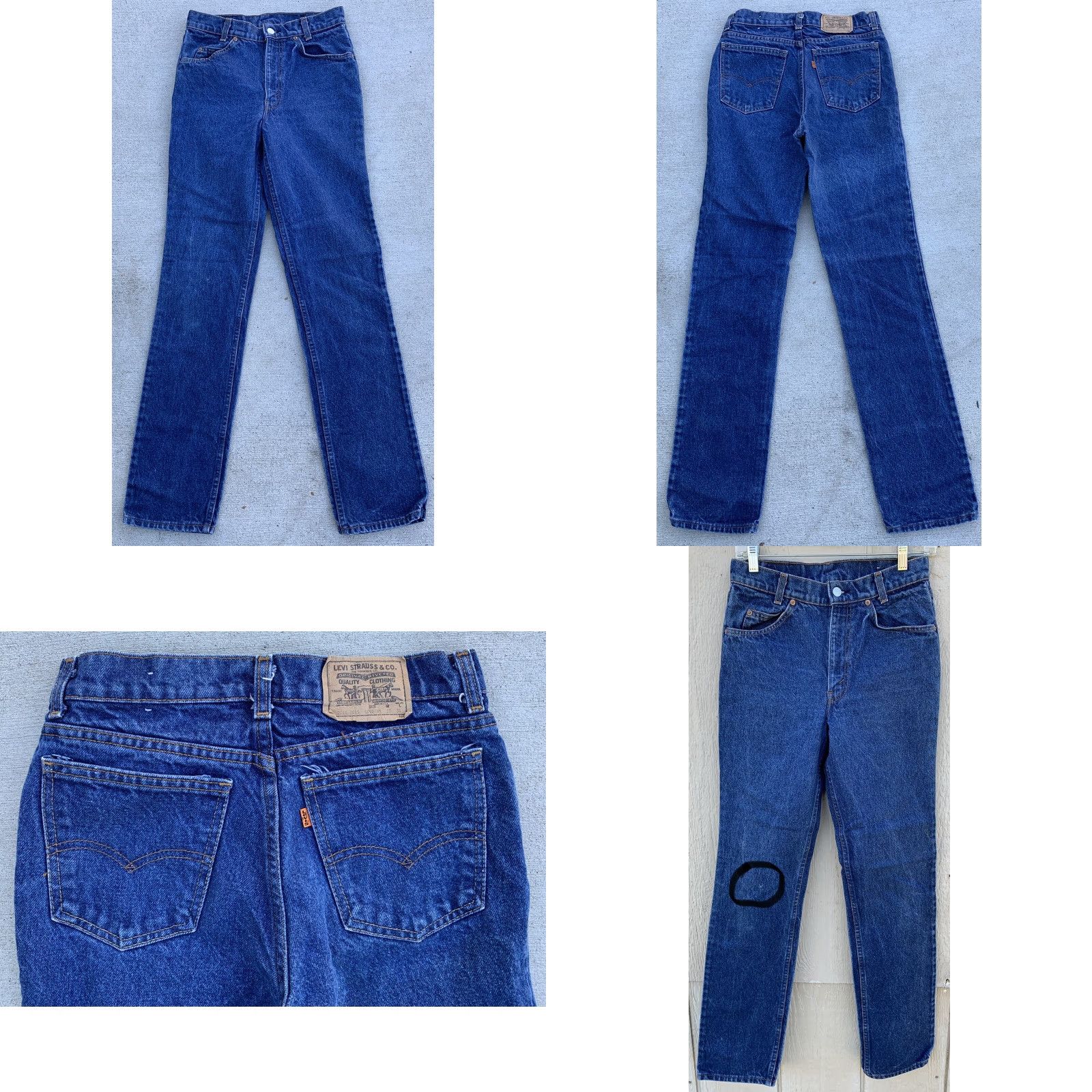 Levi's VINTAGE Levi’s 718 0216 Jeans Men 30 Regular USA Blue 5-Pocket Denim Cotton Inseam 33.5 in Rise 11 in Vintage Size US 30 / EU 46 - 10 Thumbnail