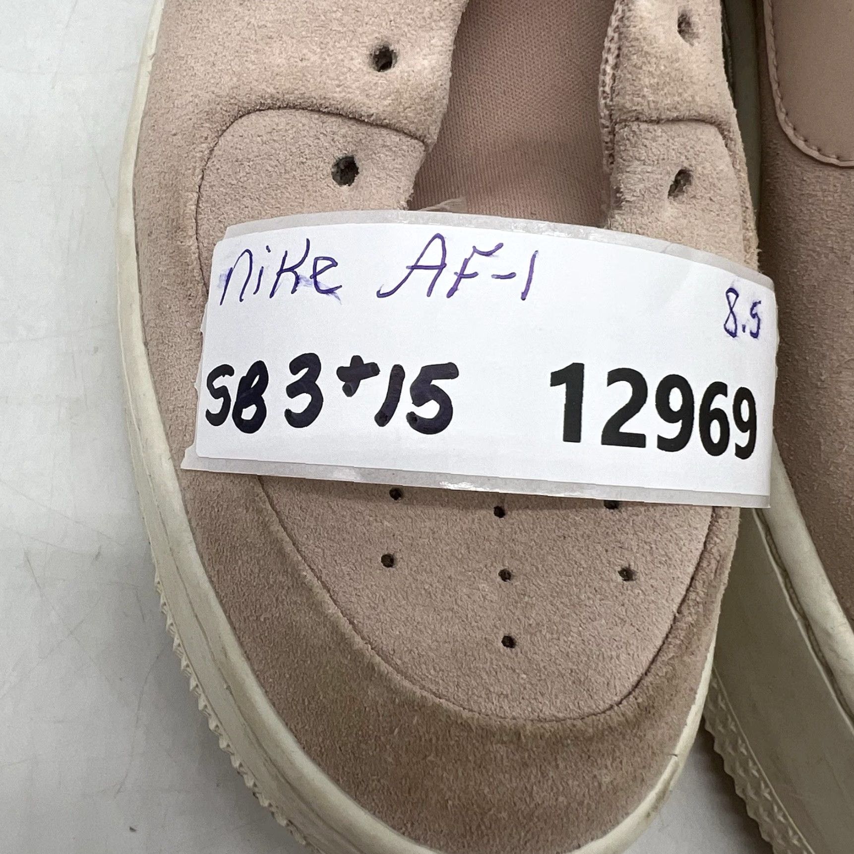 Nike Nike Air Force 1 Sage Low Platform Women's Size 8.5 Sneakers Beige AR5339-201 - Nike Air Force 1 Sage Low Platform Sneakers Women 8.5 Beige AR5339-201 Size US 8.5 / IT 38.5 - 8 Thumbnail