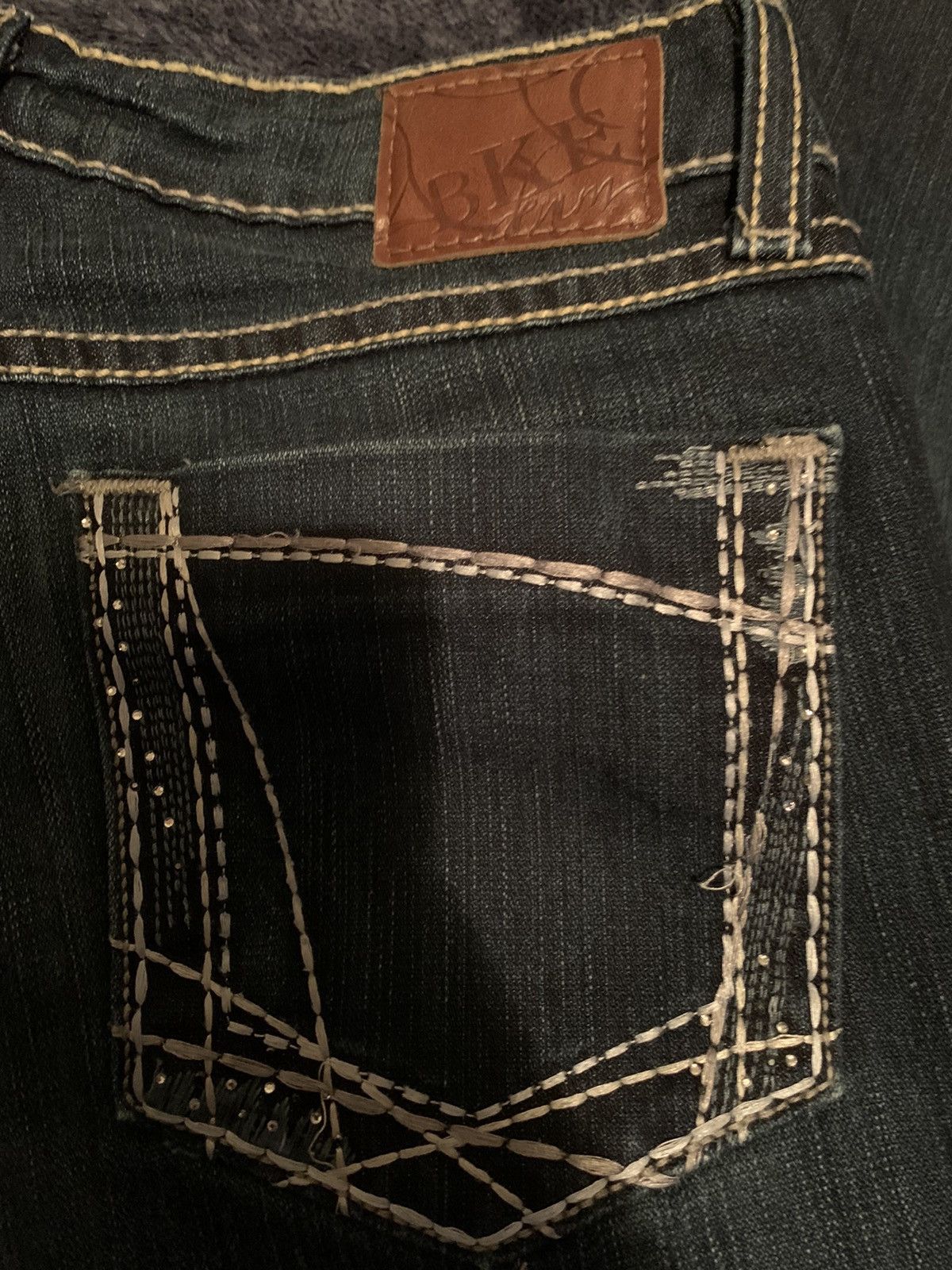 BKE × Vintage BKE STREETWEAR vIntage Jeans Y2K Fashion Casual Denim 2000s Size 28" / US 6 / IT 42 - 7 Thumbnail