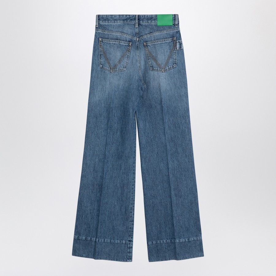 Bottega Veneta o1d2blof0824 Denim Jeans in Blue Size 27" / US 4 / IT 40 - 2 Thumbnail