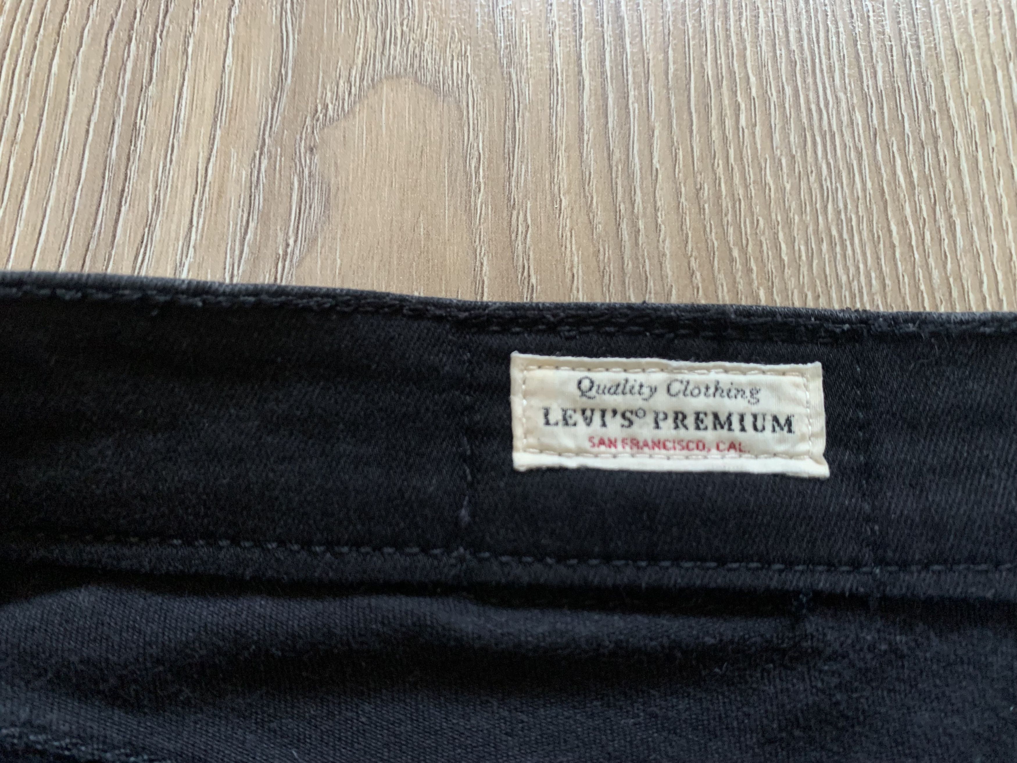Levi's Women’s Levis Premium Skinny Black Jeans Size 32" / US 10 / IT 46 - 8 Thumbnail