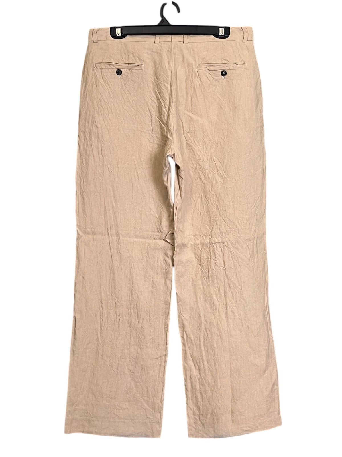 Michael Kors CASUAL🔥MICHAEL KORS BAGGY LINEN CASUAL PANTS Size US 33 - 2 Thumbnail
