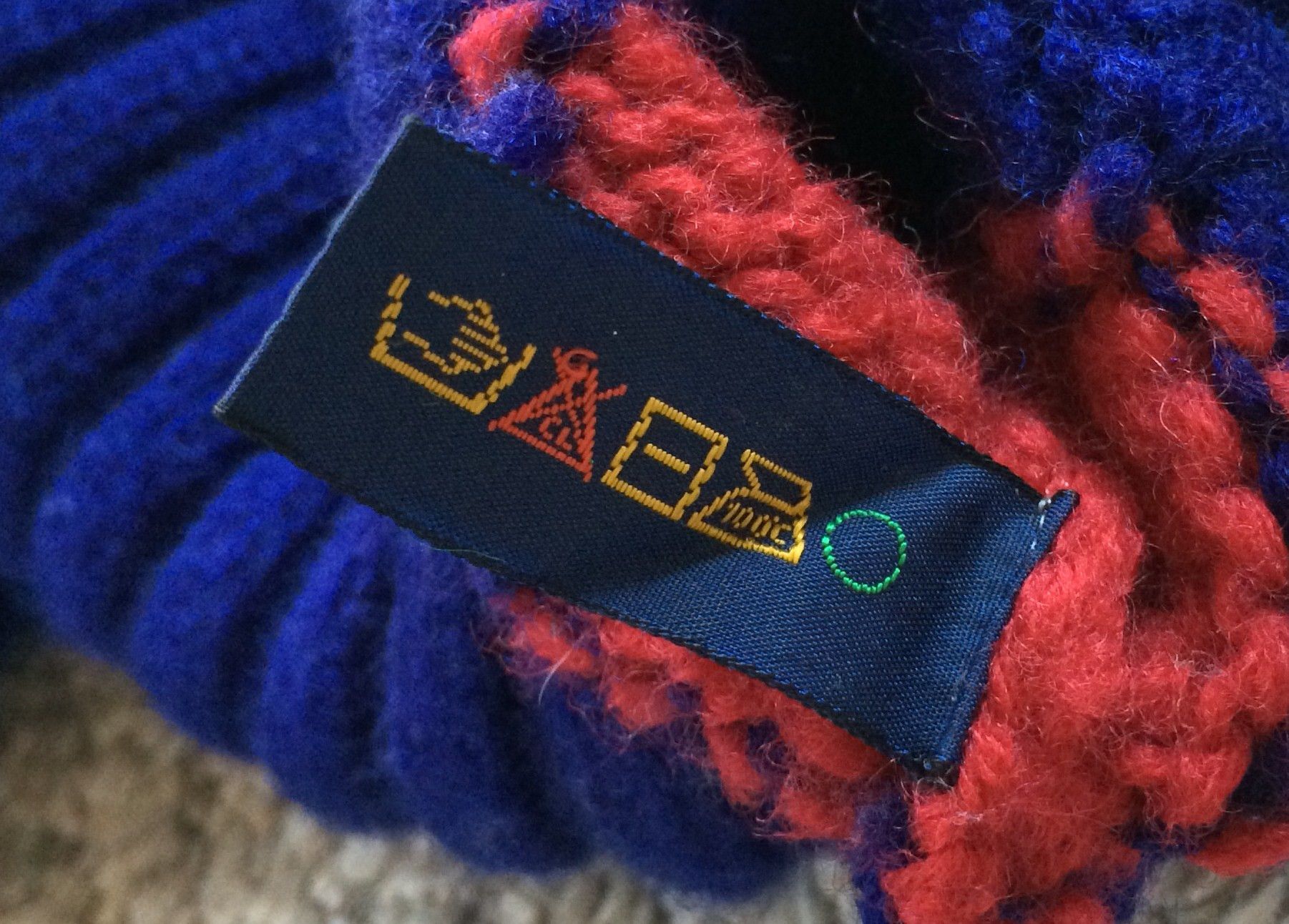 Polo Ralph Lauren F/W 1987 Ralph Lauren Wool Crest Cowlneck Sweater Size US L / EU 52-54 / 3 - 6 Thumbnail