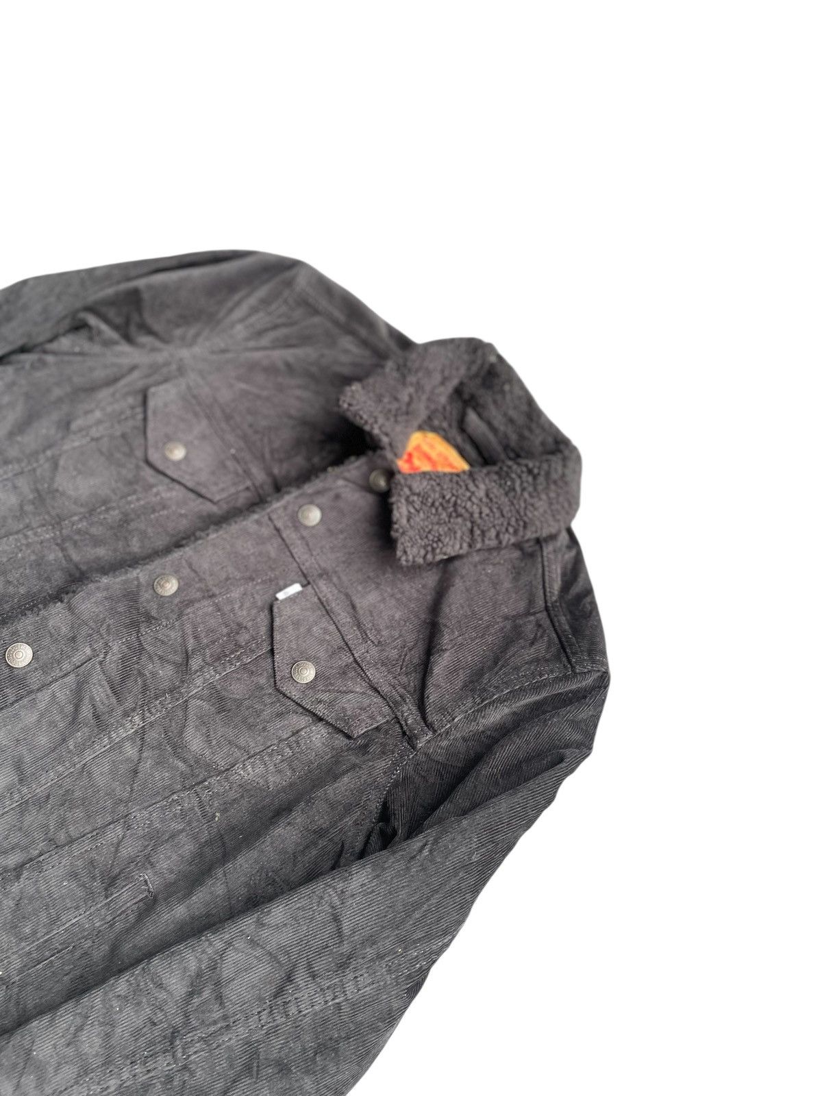Levi's Levis Coduroy Sherpa Jacket Single R White Tab Size US S / EU 44-46 / 1 - 2 Thumbnail