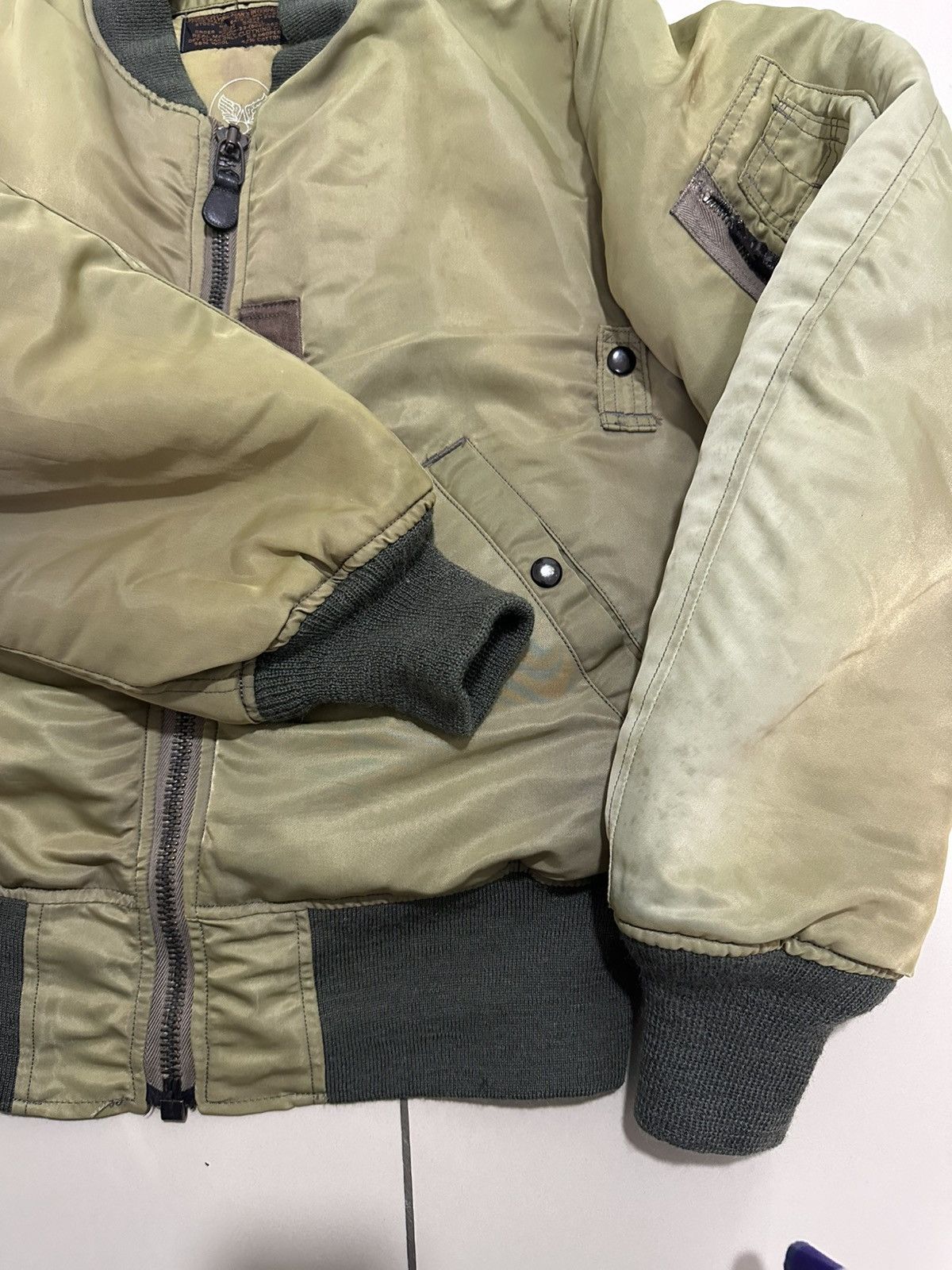 The Real McCoy's The Real McCoy’s MA-1 Flight Jacket Military Fashion Design Size US S / EU 44-46 / 1 - 7 Thumbnail