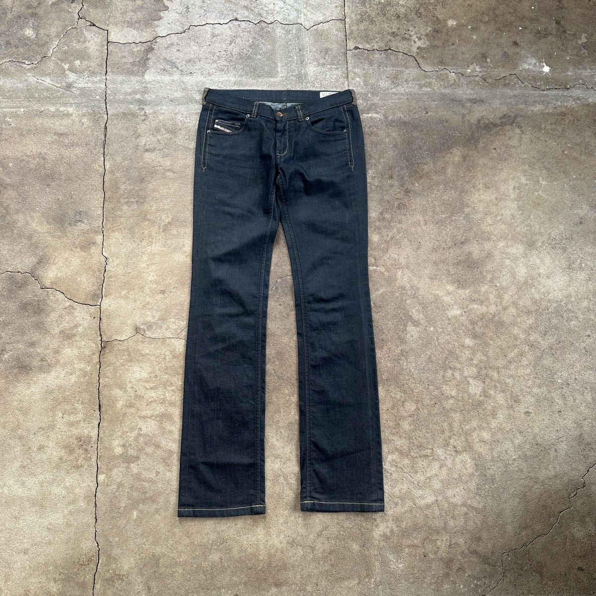Diesel Diesel Doozy Waxed Navy Denim Size 28" / US 6 / IT 42 - 1 Thumbnail